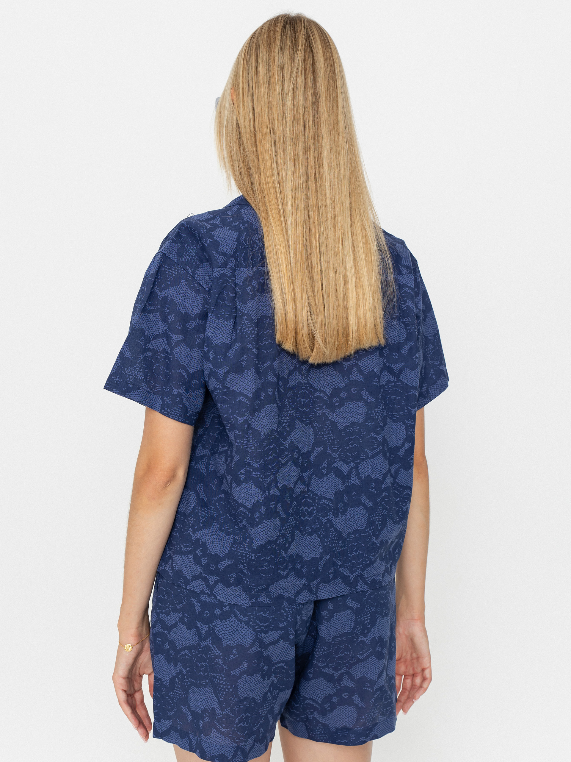 Сорочка OBEY Cecilie Lace Wmn (blue multi)