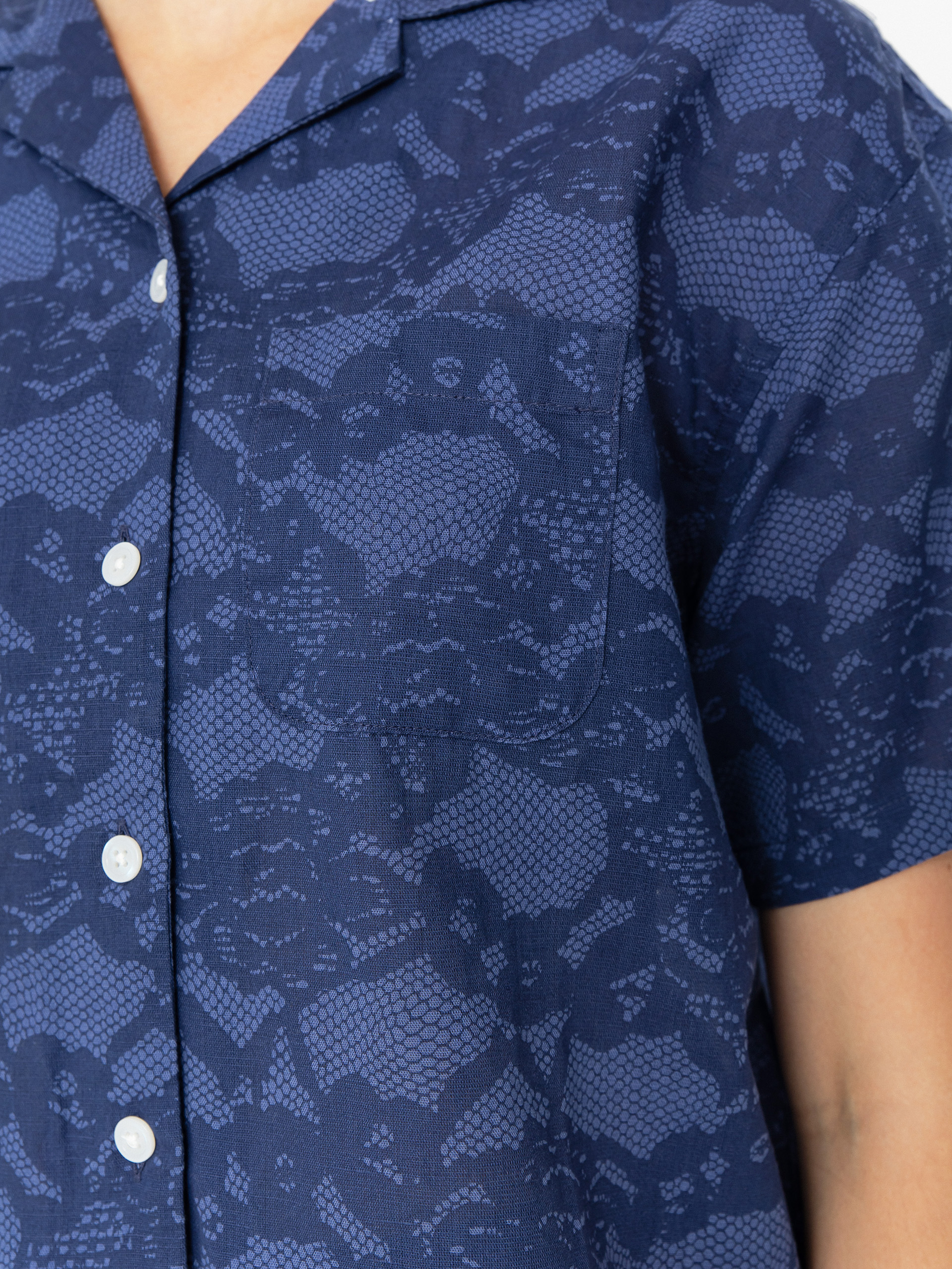 Сорочка OBEY Cecilie Lace Wmn (blue multi)