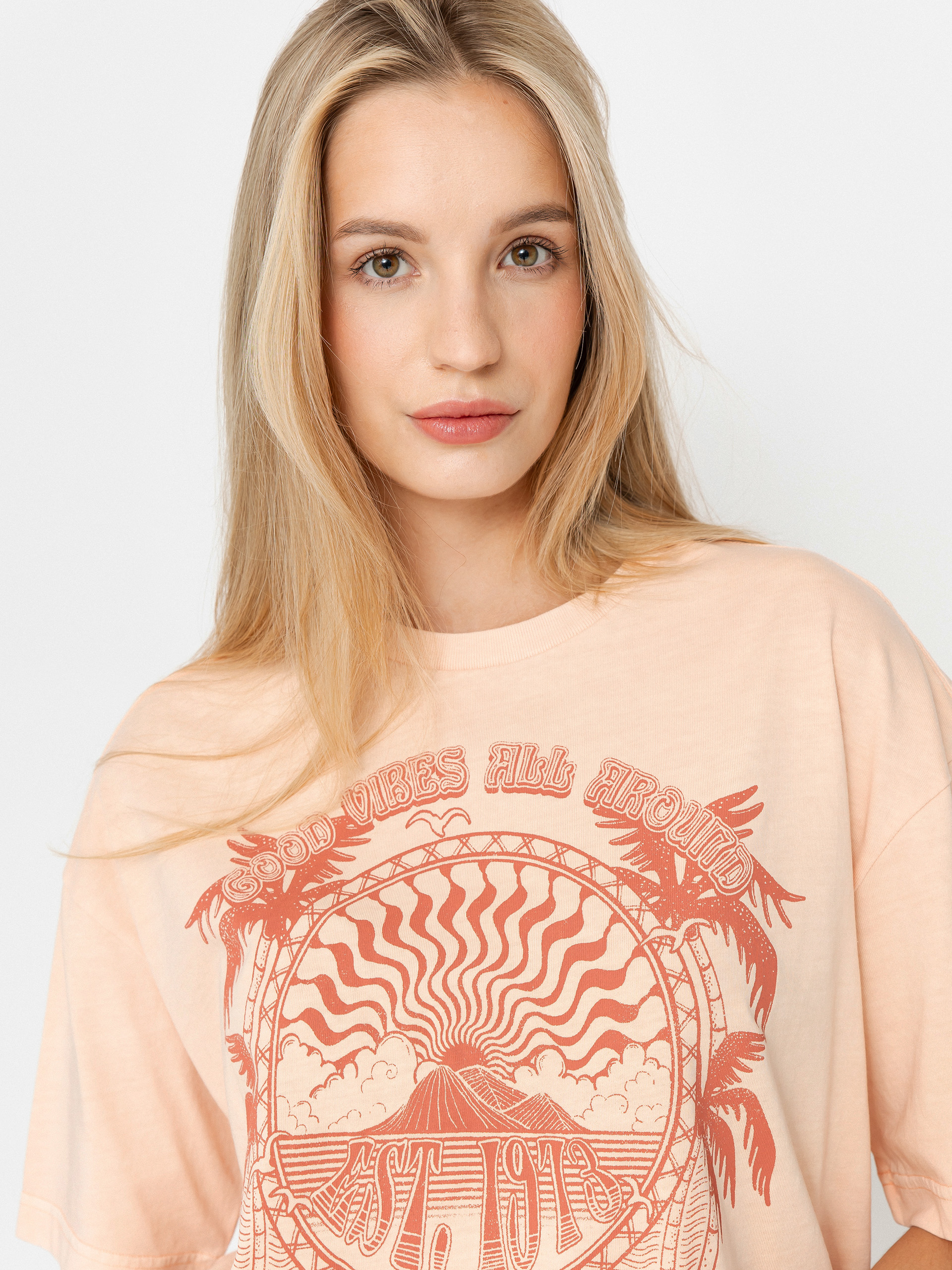 Футболка Billabong Beach Classics Wmn (soft peach)