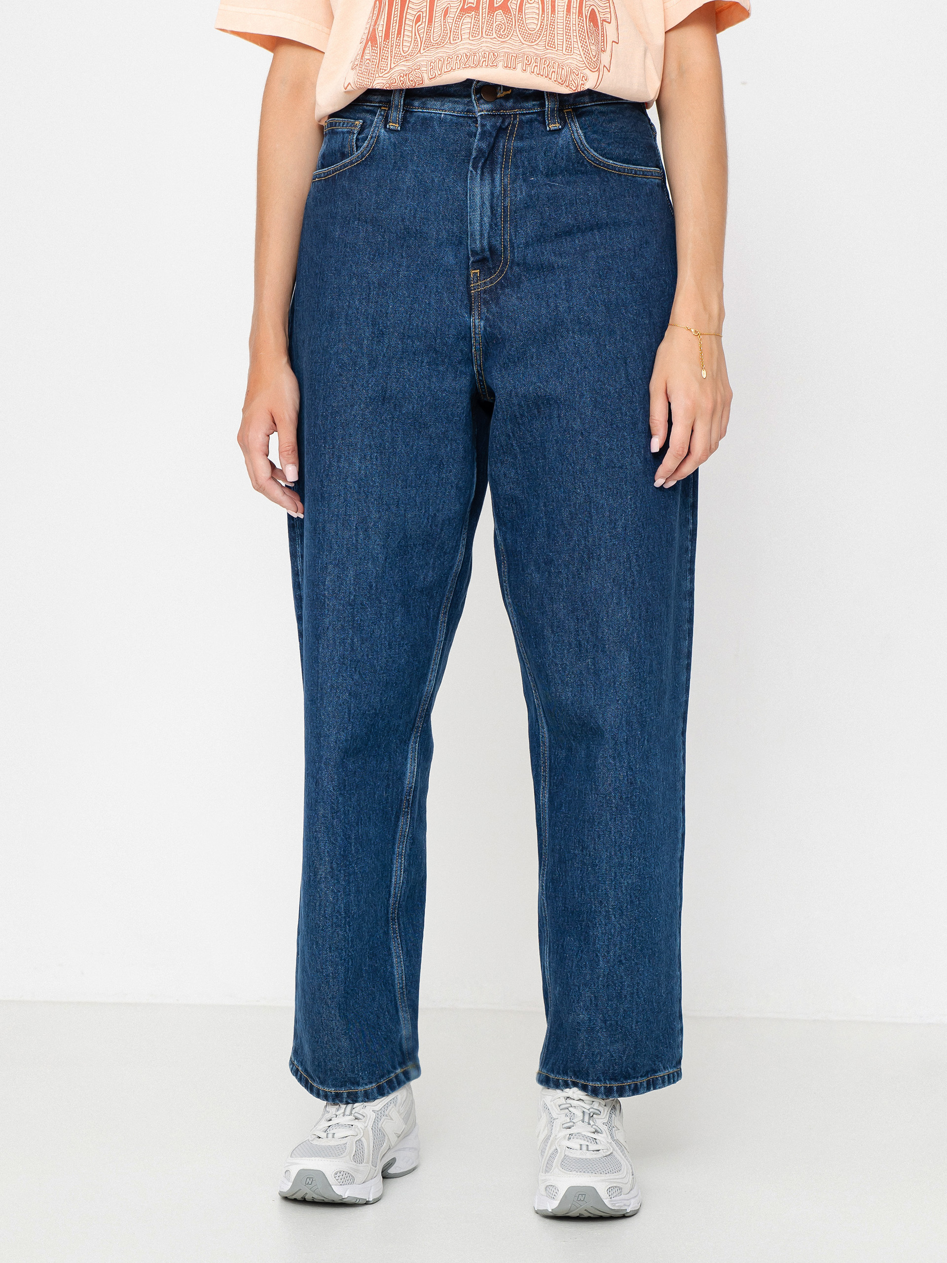 Штани Carhartt WIP Brandon Wmn (blue)