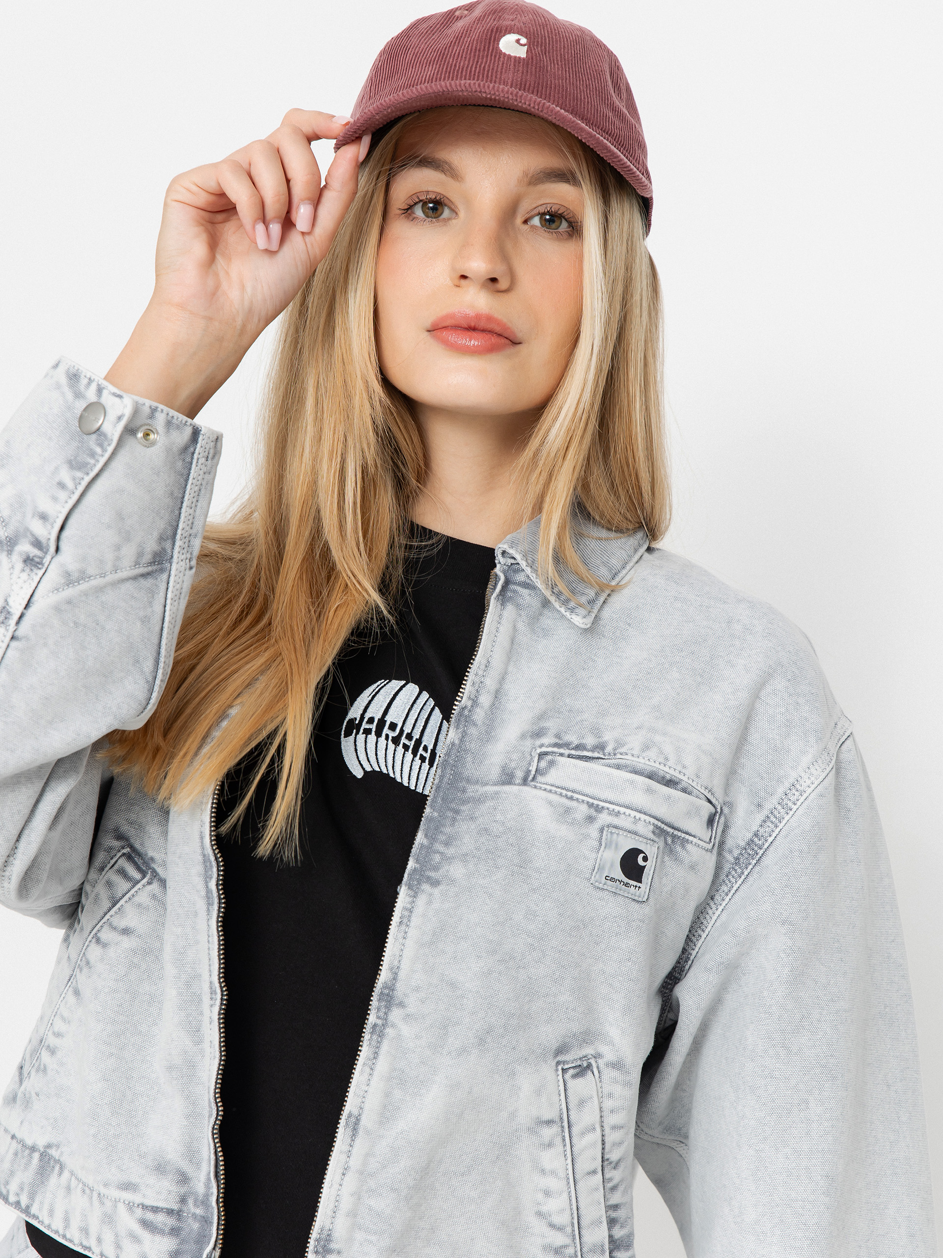 Куртка Carhartt WIP Emery Wmn (black/black/chalk wash)