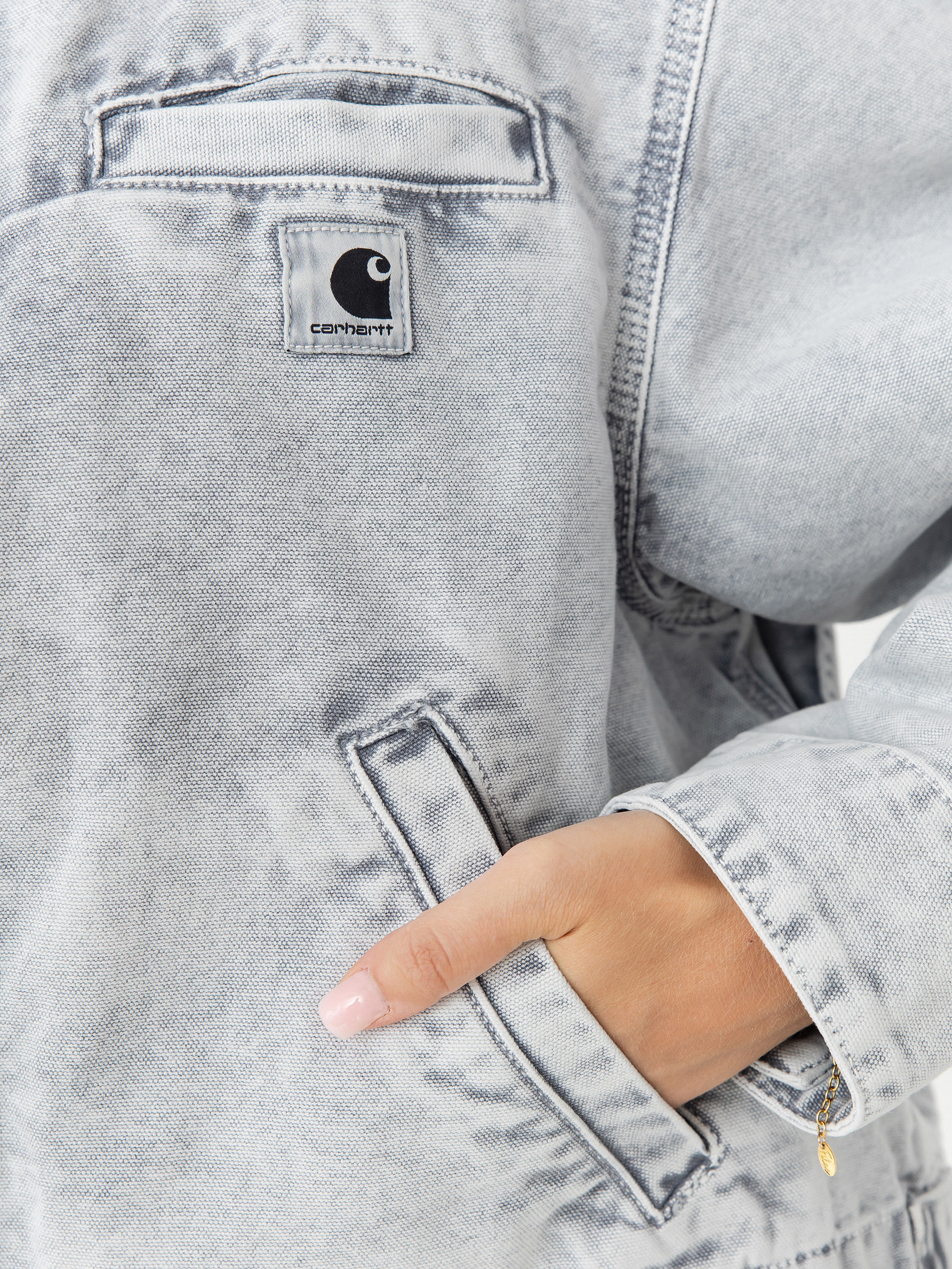 Куртка Carhartt WIP Emery Wmn (black/black/chalk wash)