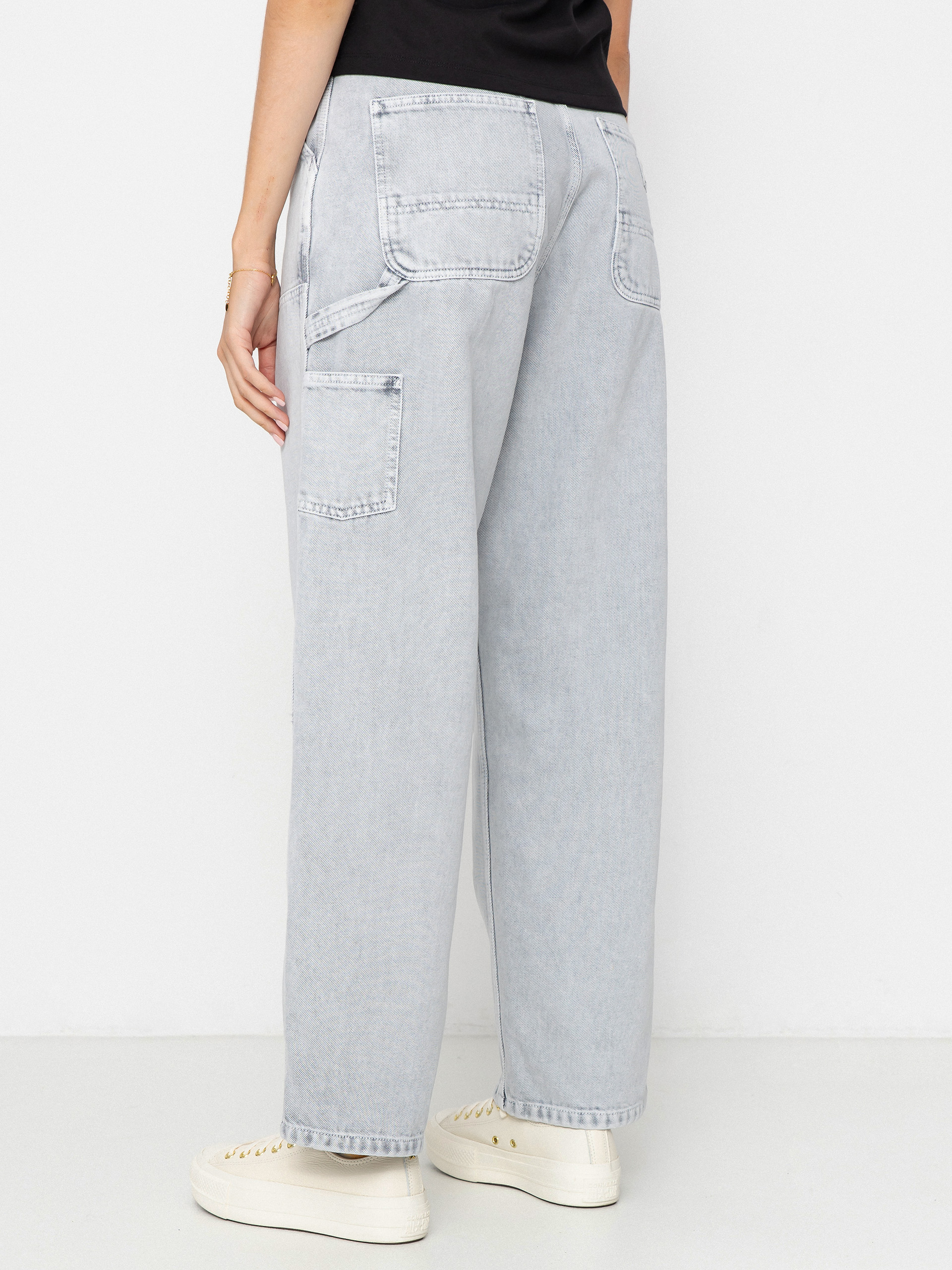 Штани Carhartt WIP Brandon Double Knee Wmn (black/chalk wash)