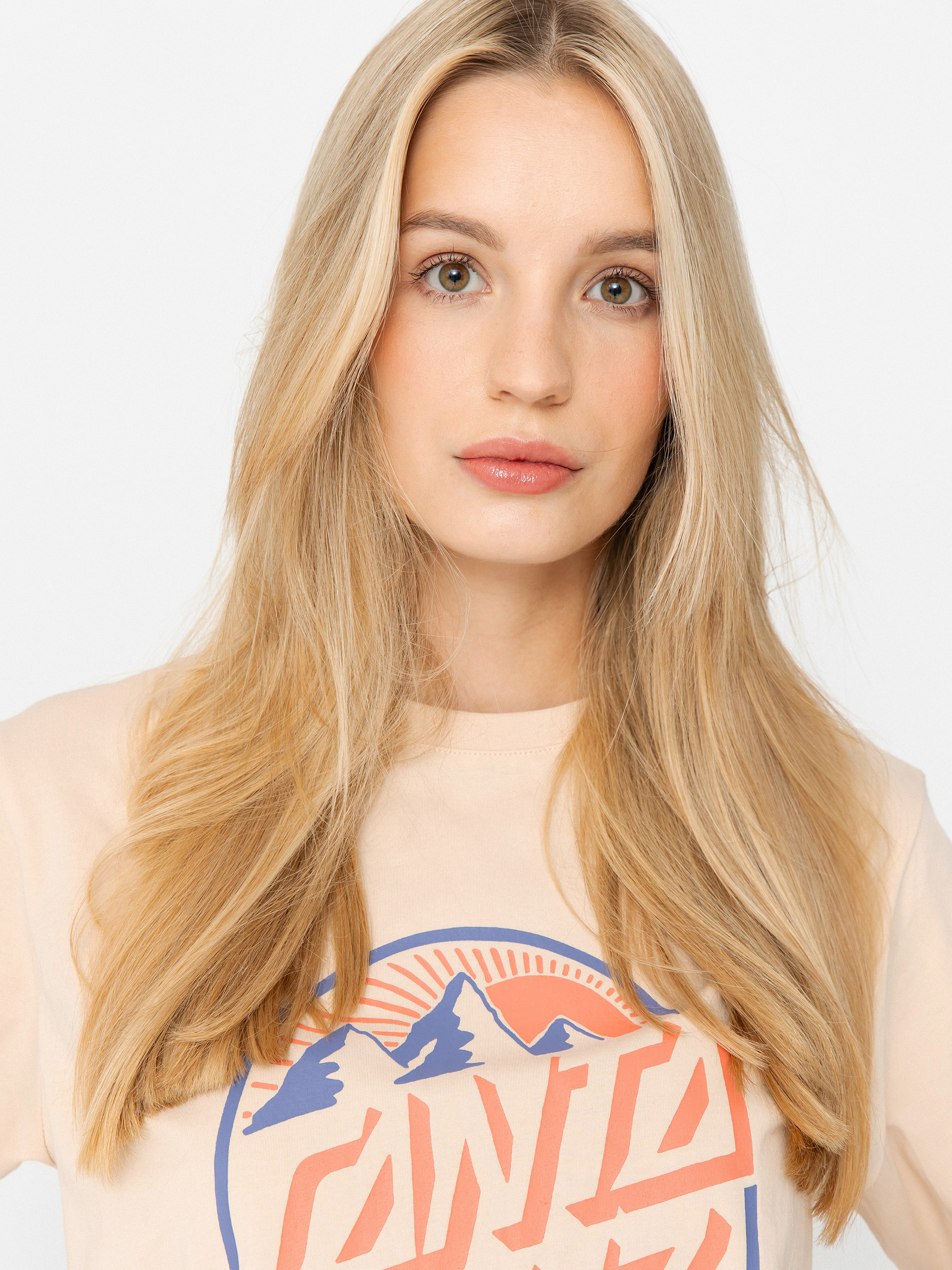 Футболка Santa Cruz Camp Retreat Front Wmn (oat)