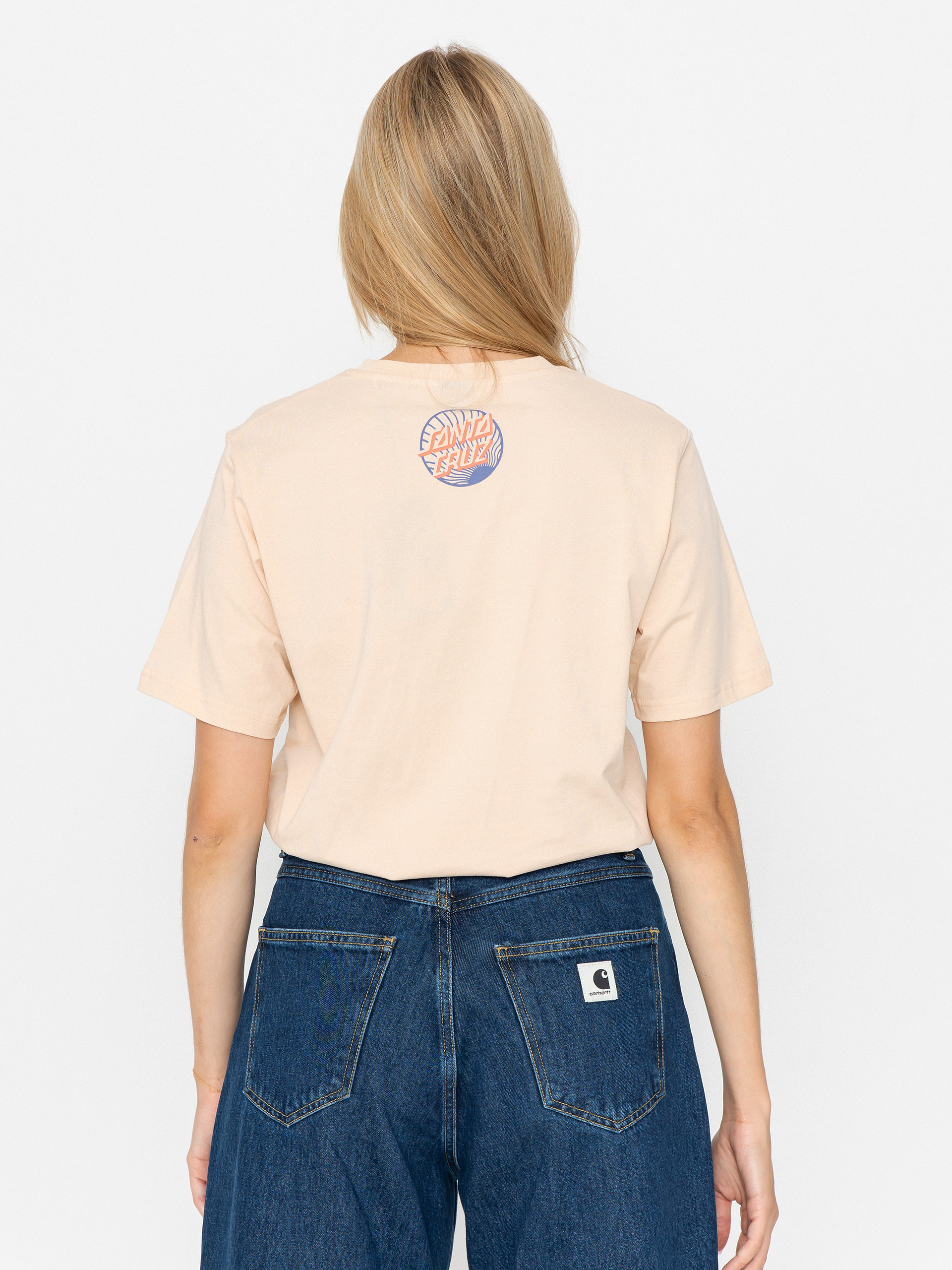 Футболка Santa Cruz Camp Retreat Front Wmn (oat)