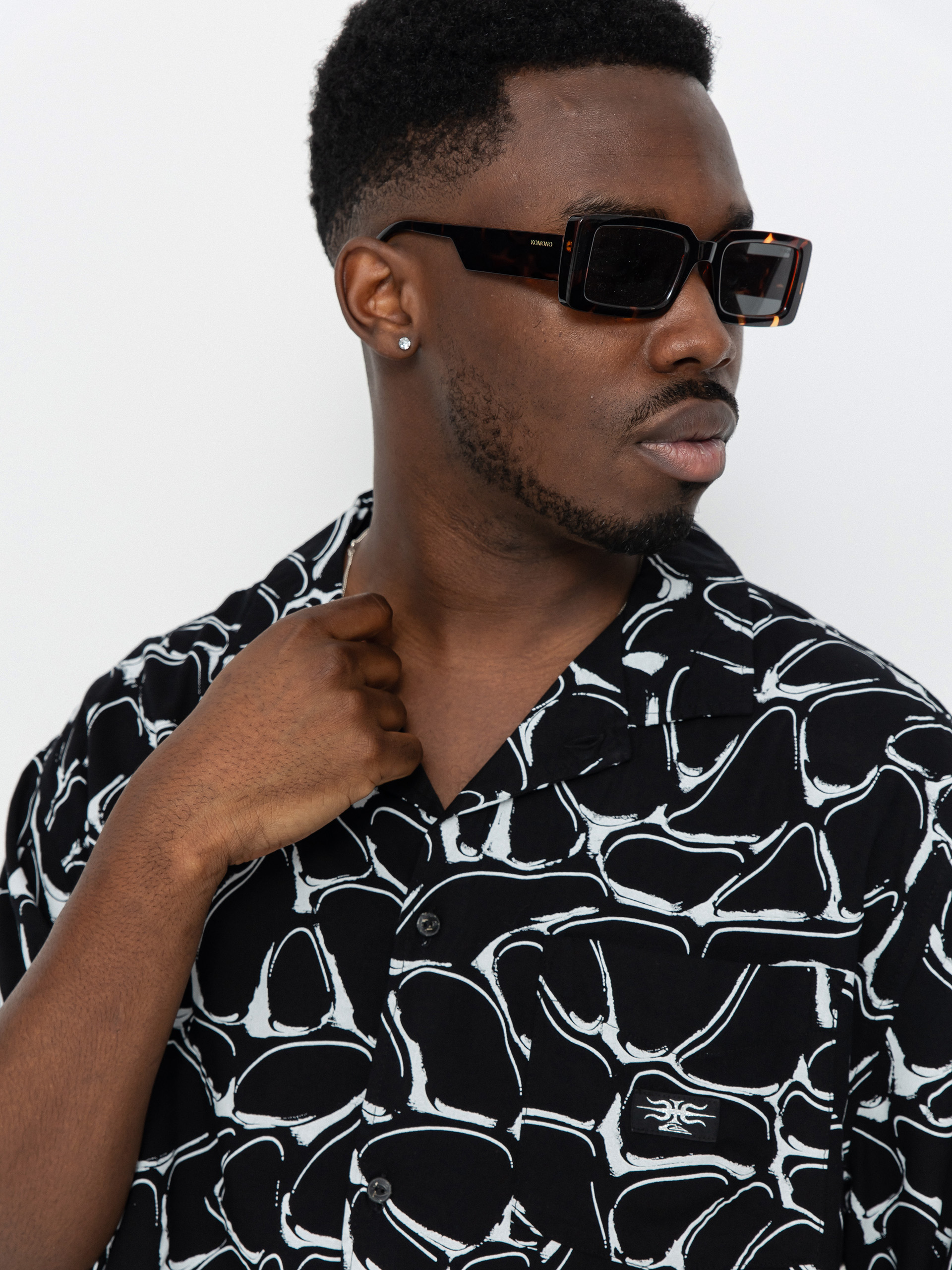 Сорочка Quiksilver Mercury Chrome Shirt (black mercury chrome)