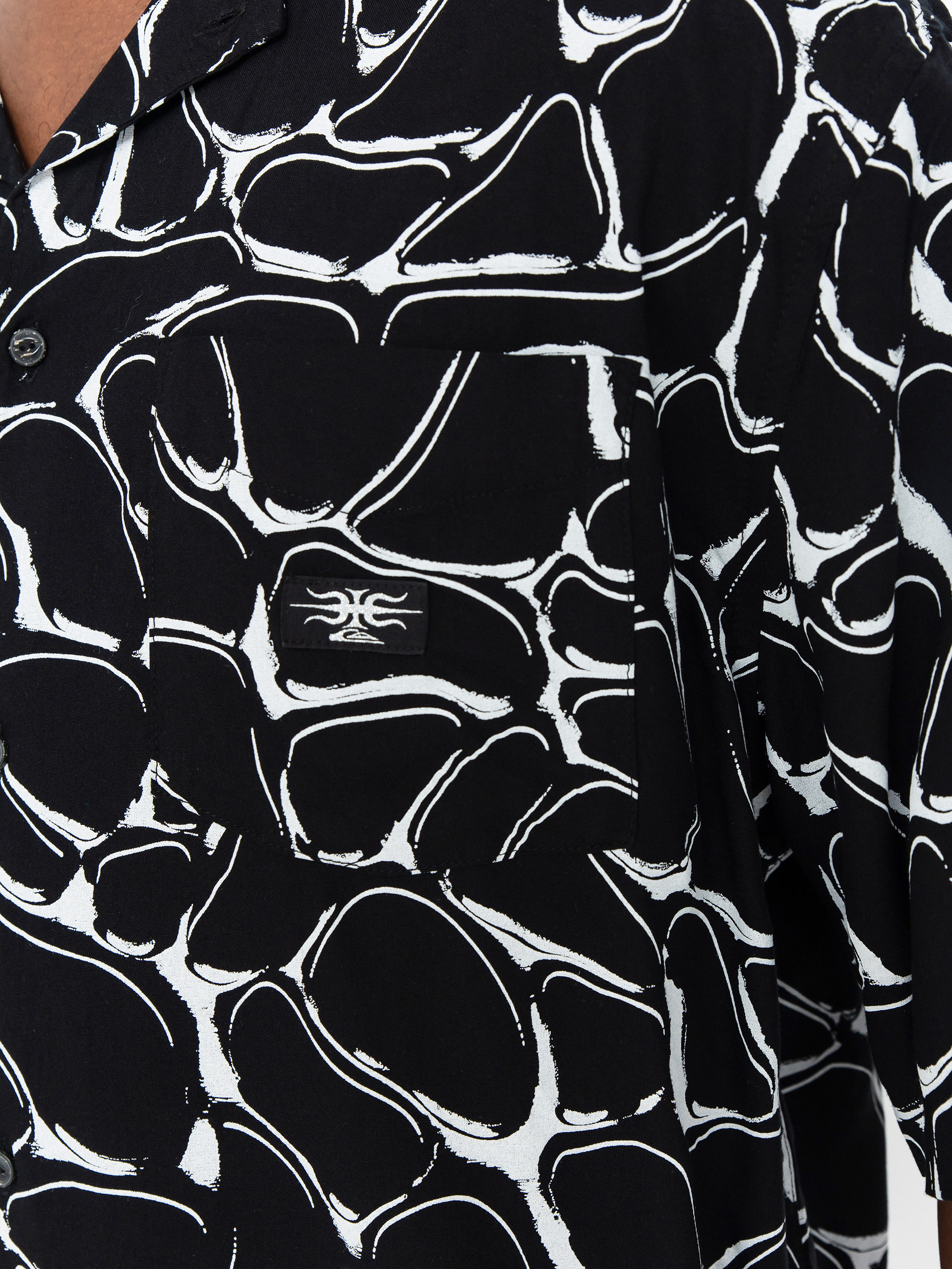 Сорочка Quiksilver Mercury Chrome Shirt (black mercury chrome)