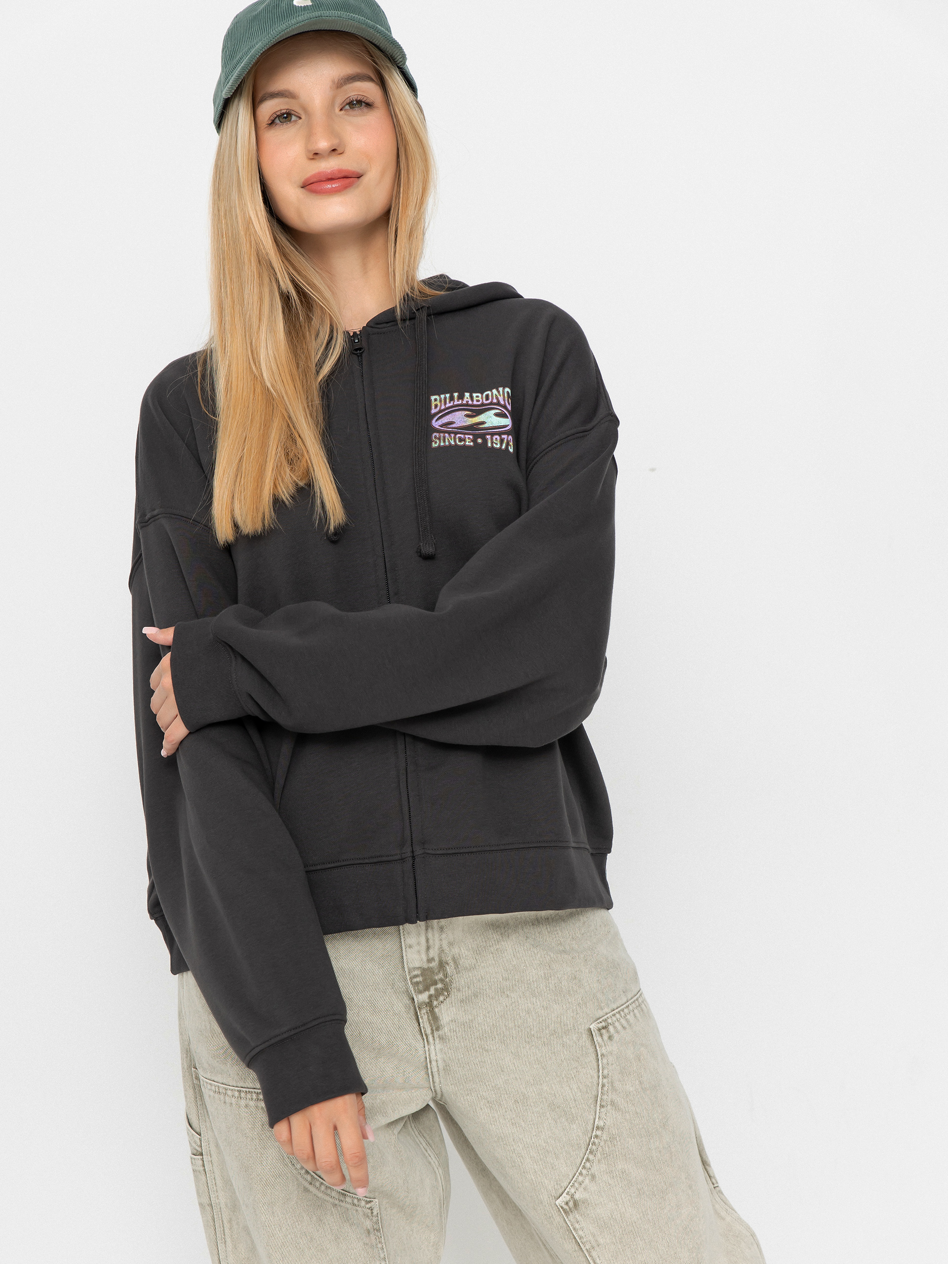 Світшот Billabong Nices Vibes Wmn (off black)