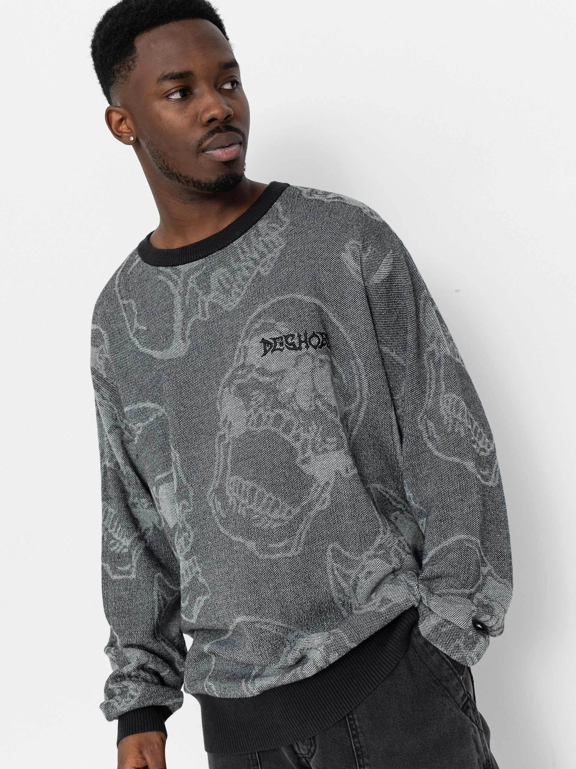 Светр DC Fracture (heather skully print)