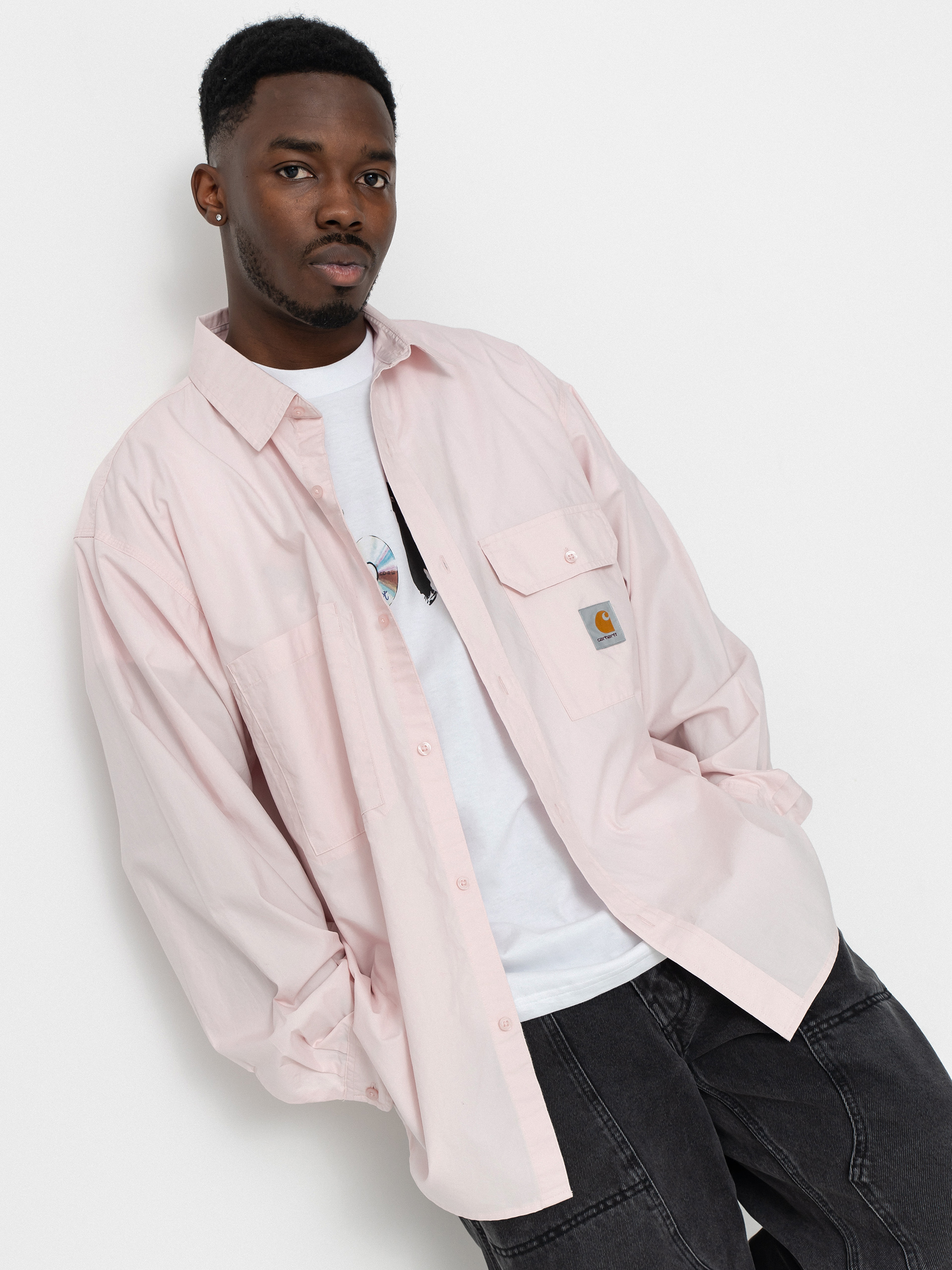 Сорочка Carhartt WIP Irwin (air pink)