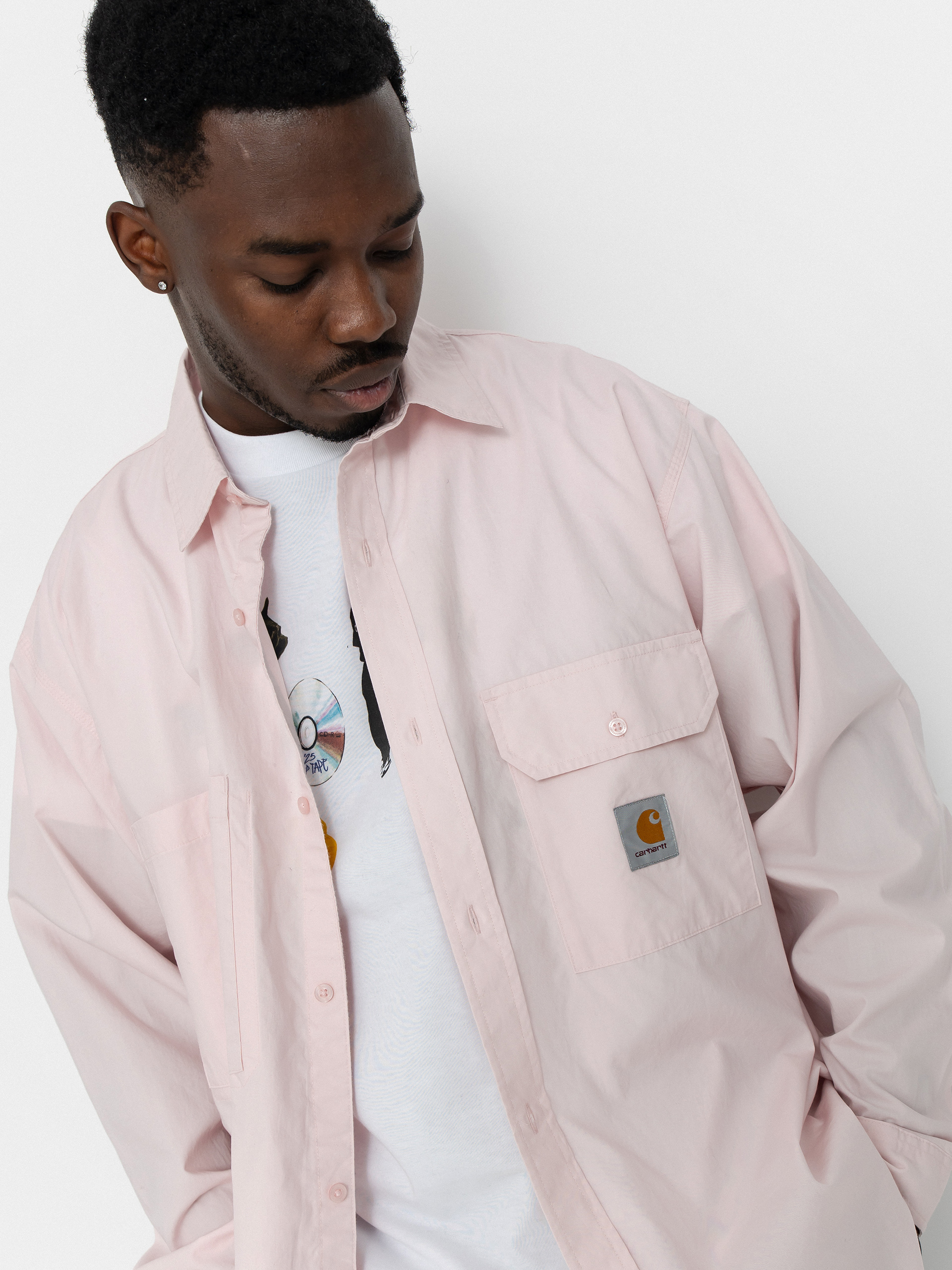 Сорочка Carhartt WIP Irwin (air pink)