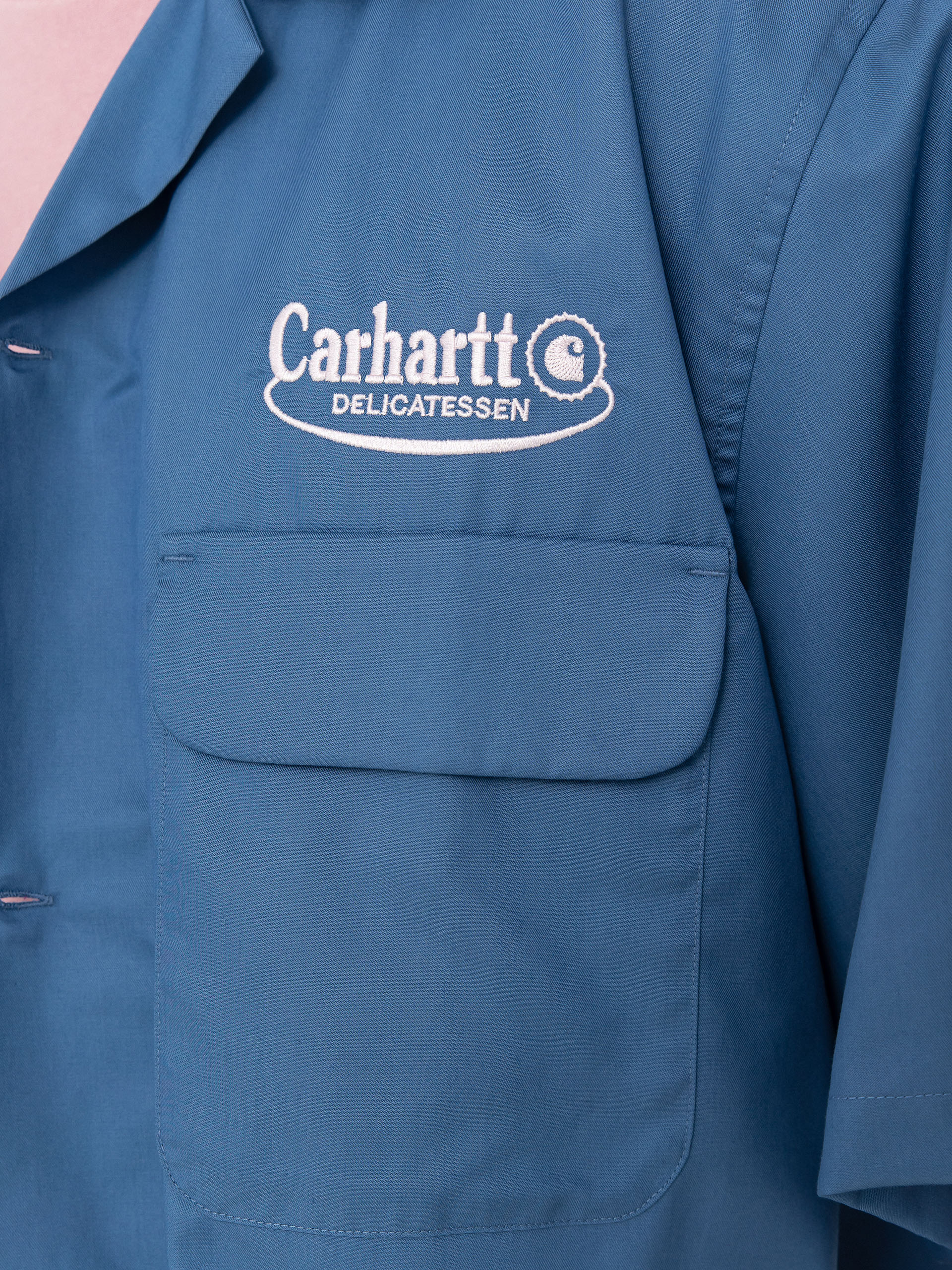 Сорочка Carhartt WIP Deli (blue iris/air pink)