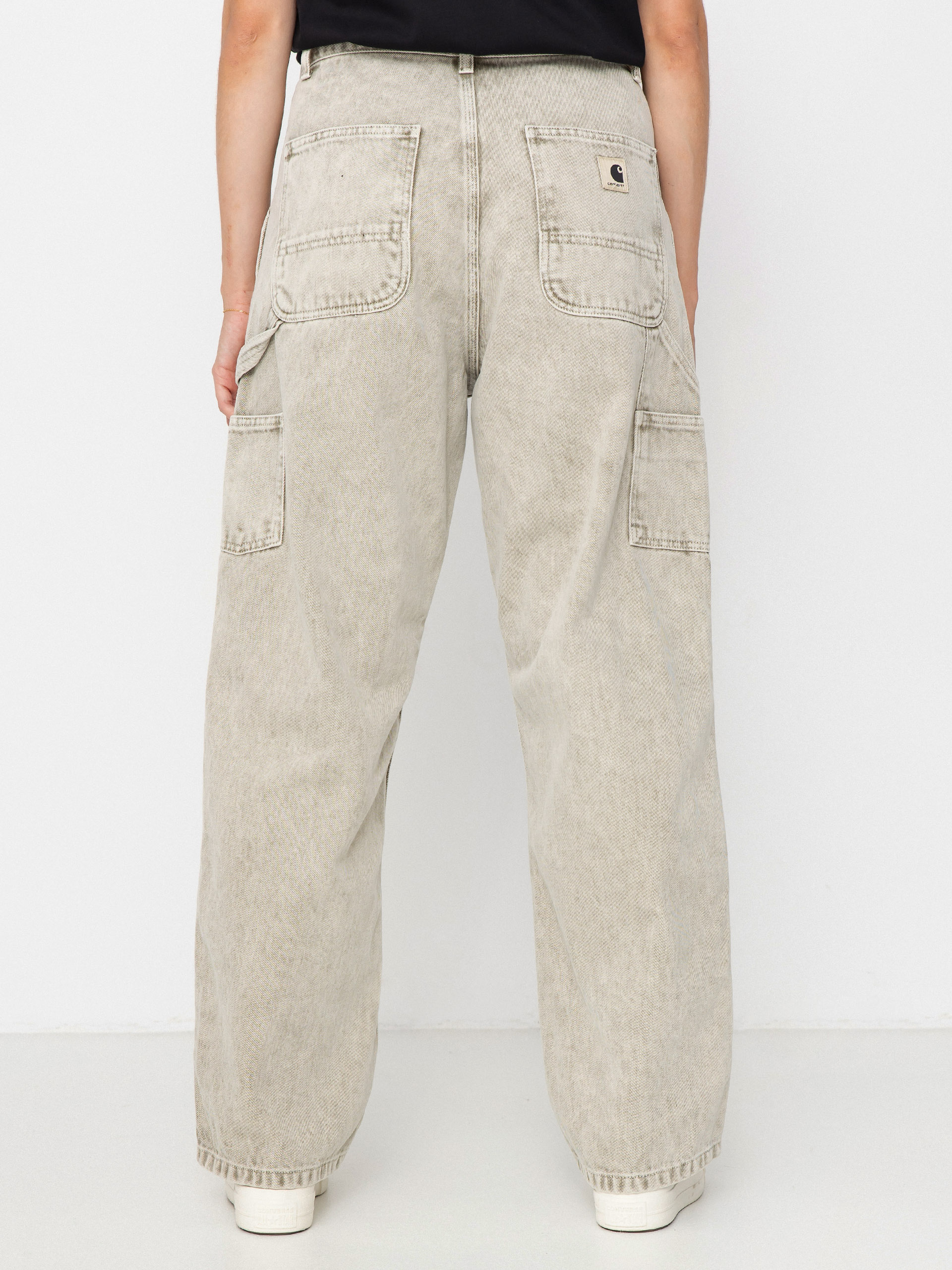 Штани Carhartt WIP Brandon Double Knee Wmn (opuntia/chalk wash)