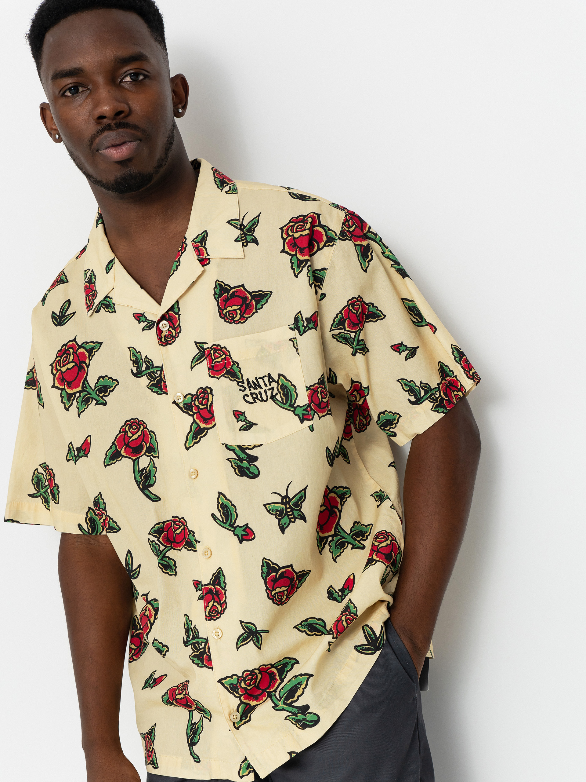 Сорочка Santa Cruz Flash Roses Shirt (flash roses)