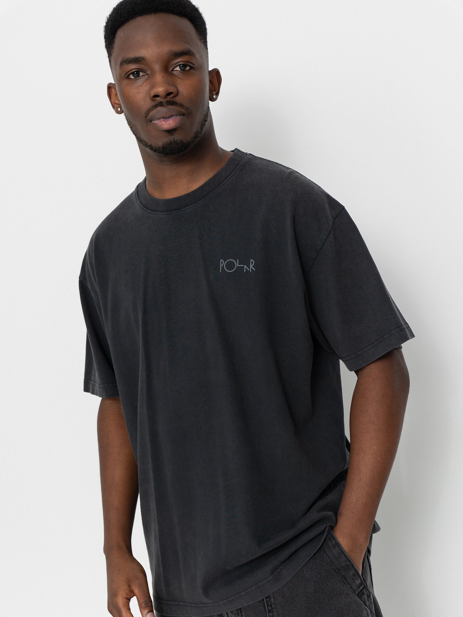 Футболка Polar Skate Horse Hand (silver black)