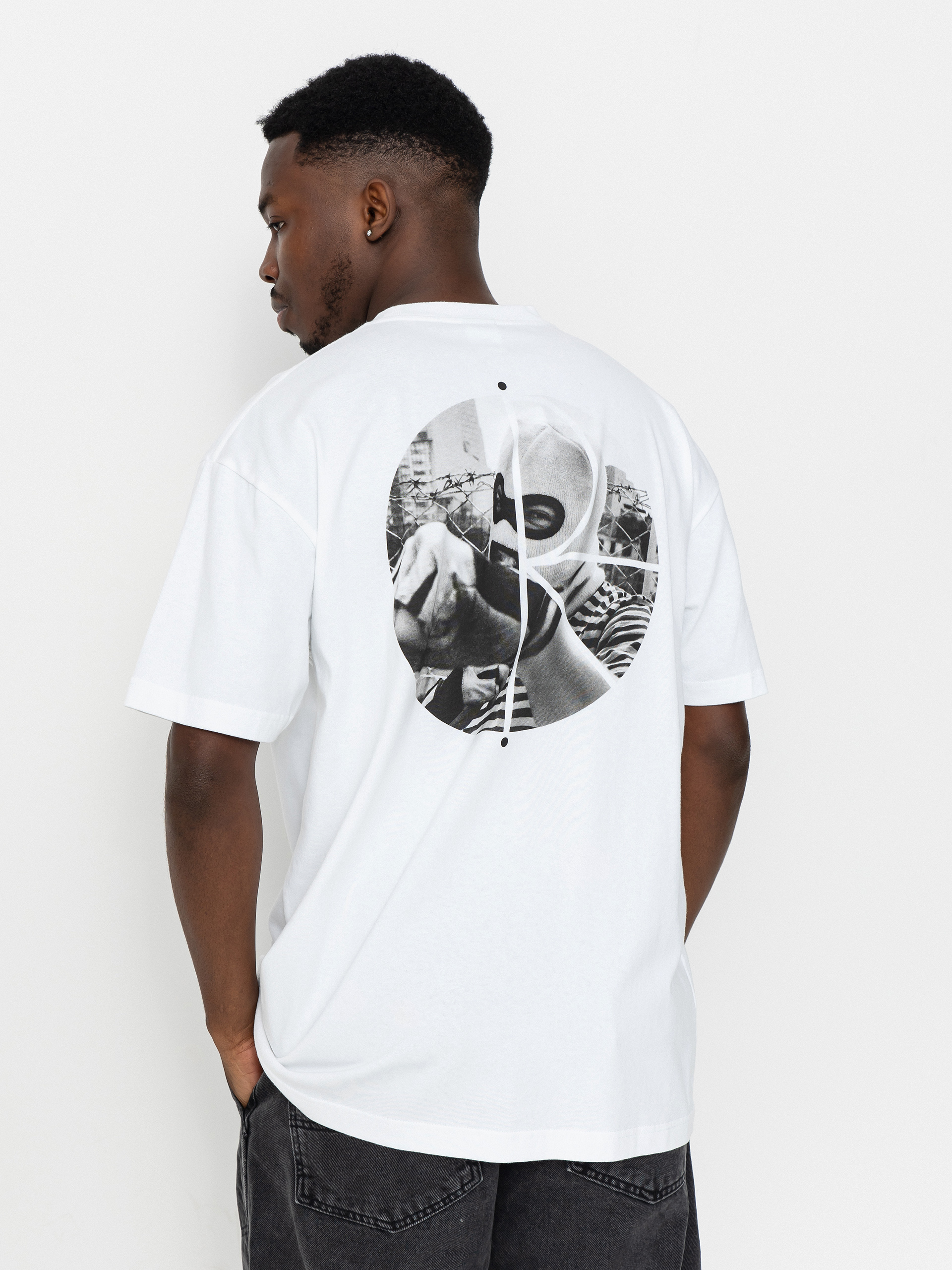 Футболка Polar Skate Fill Logo Klez (white)