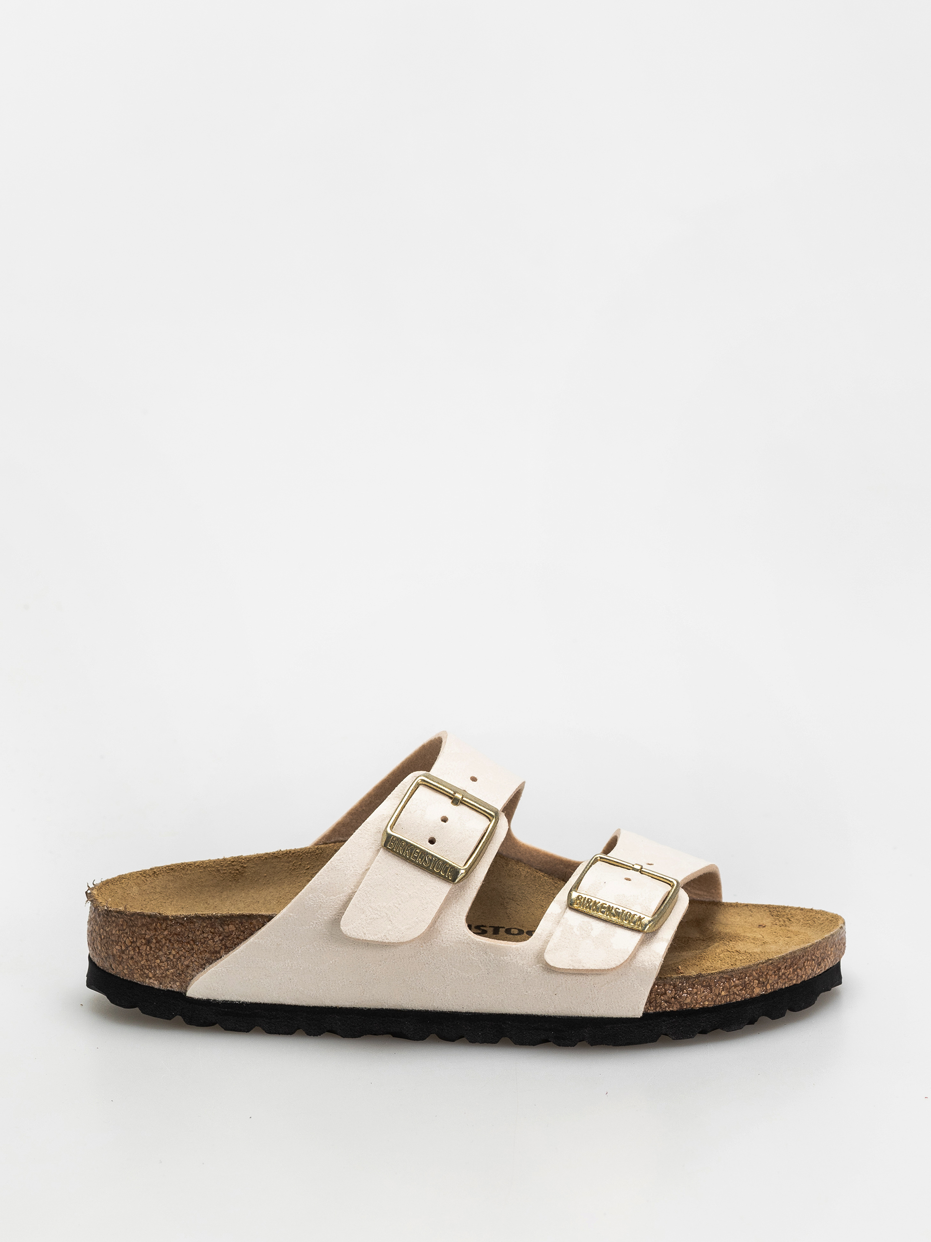 Шльопанці Birkenstock Arizona Synthetics Narrow Wmn (leo eggshell)