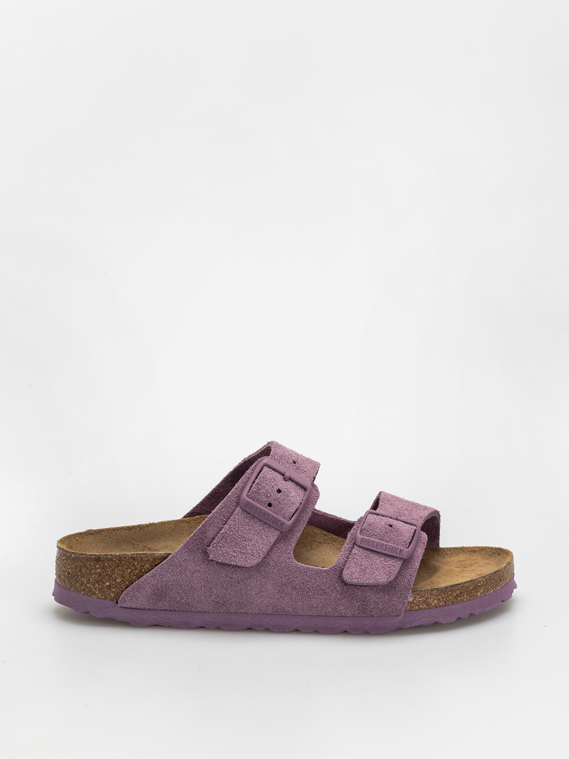 Шльопанці Birkenstock Arizona Suede Leather Narrow Wmn (mauve)