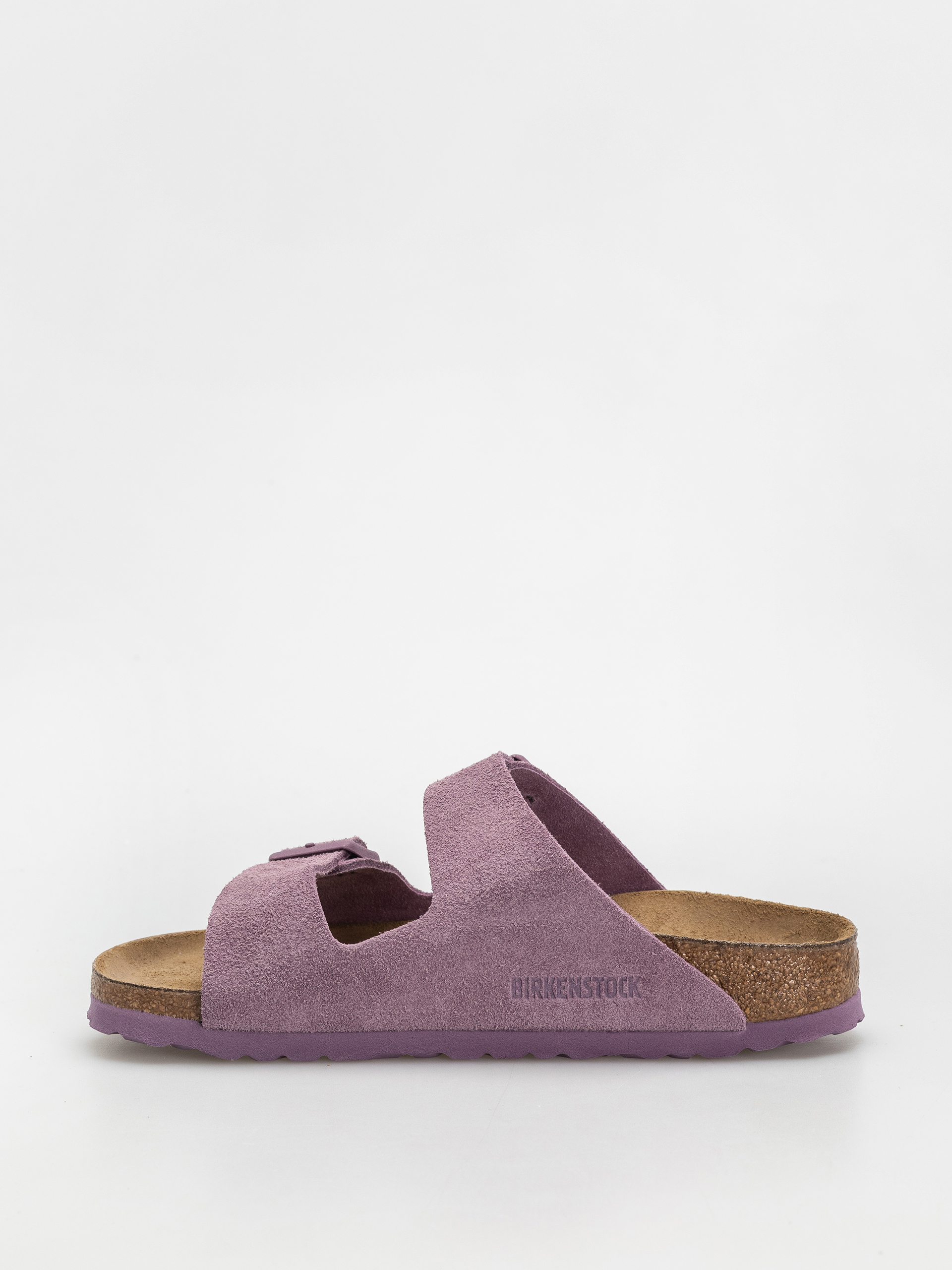 Шльопанці Birkenstock Arizona Suede Leather Narrow Wmn (mauve)