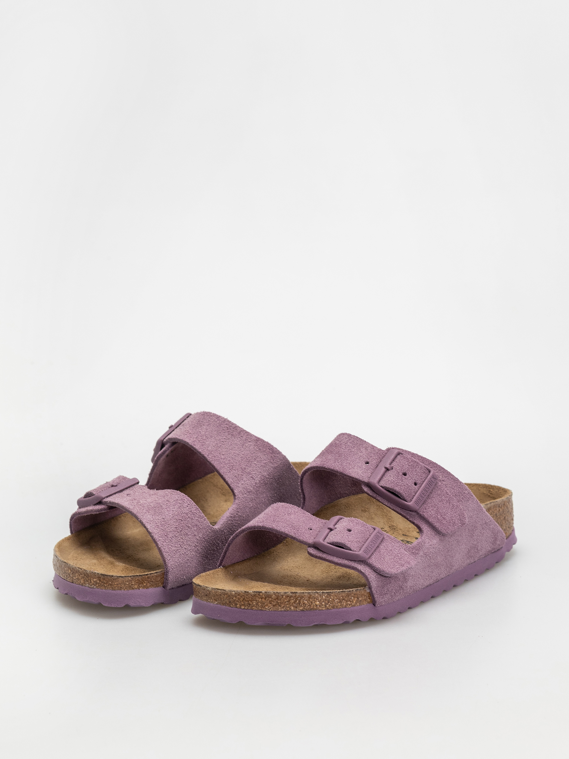 Шльопанці Birkenstock Arizona Suede Leather Narrow Wmn (mauve)