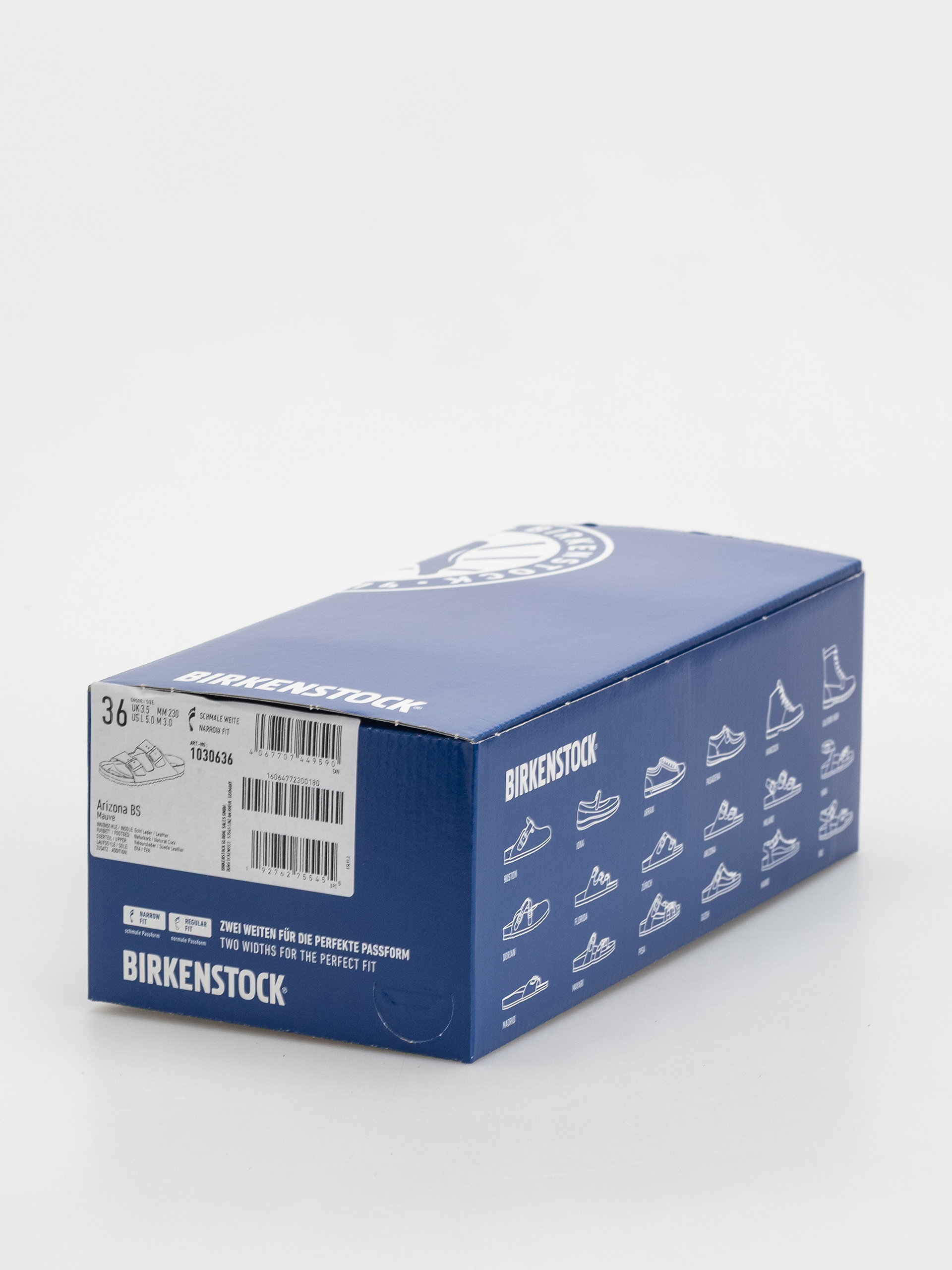 Шльопанці Birkenstock Arizona Suede Leather Narrow Wmn (mauve)