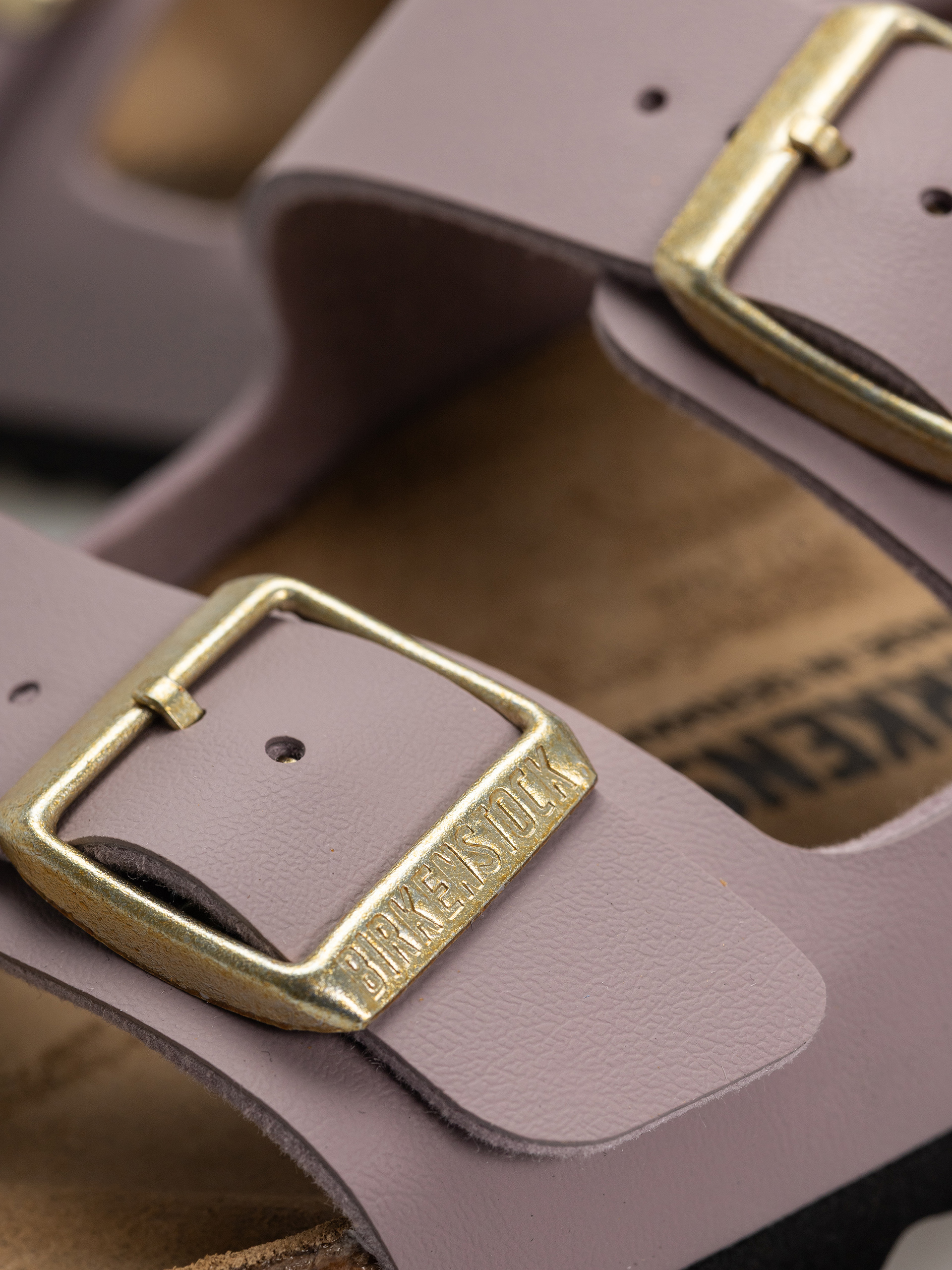 Шльопанці Birkenstock Arizona Briko Flor Narrow Wmn (faded purple)