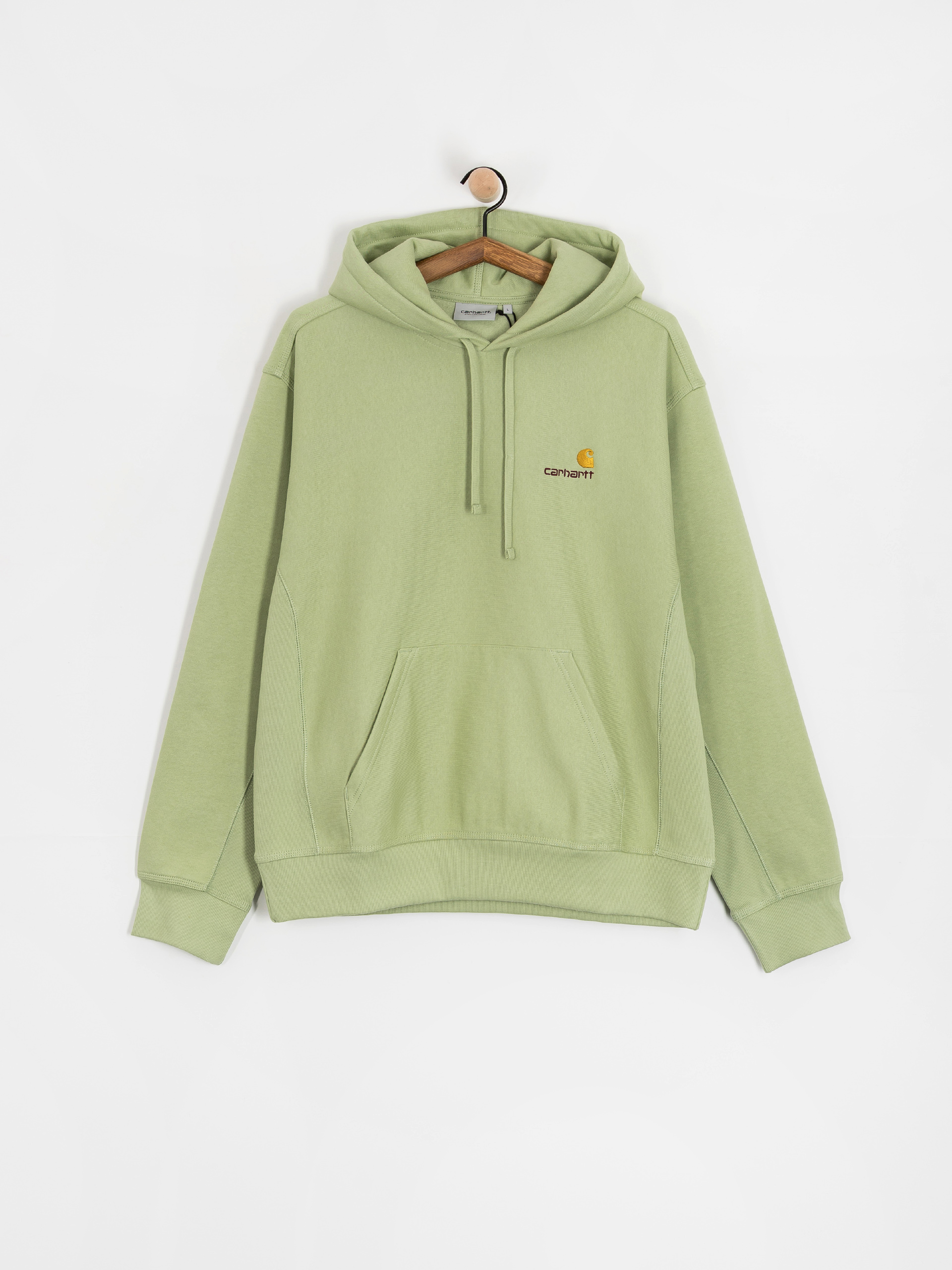 Худі Carhartt WIP American Script HD (pale olive)