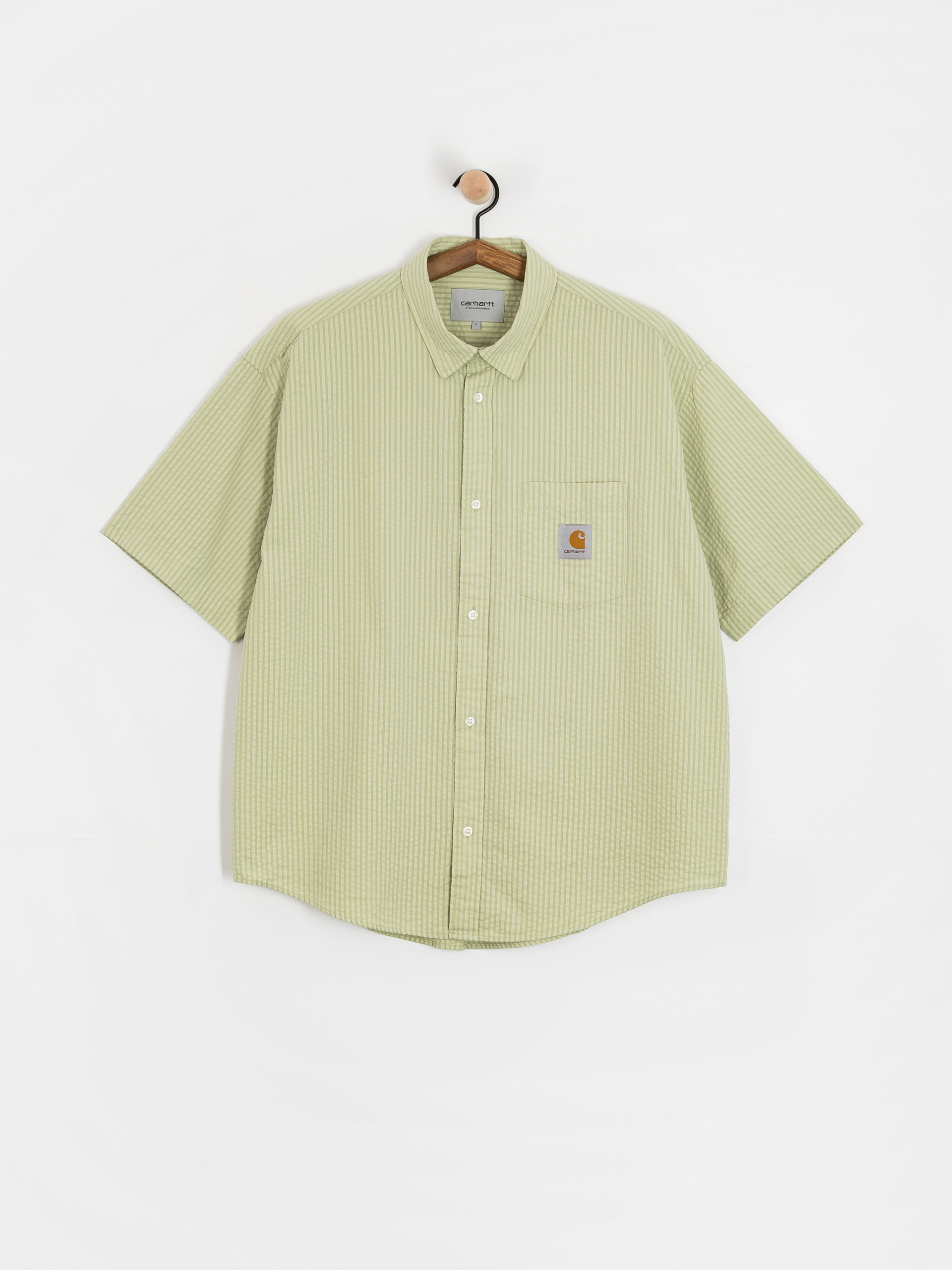 Сорочка Carhartt WIP Toland (toland stripe/pale olive)