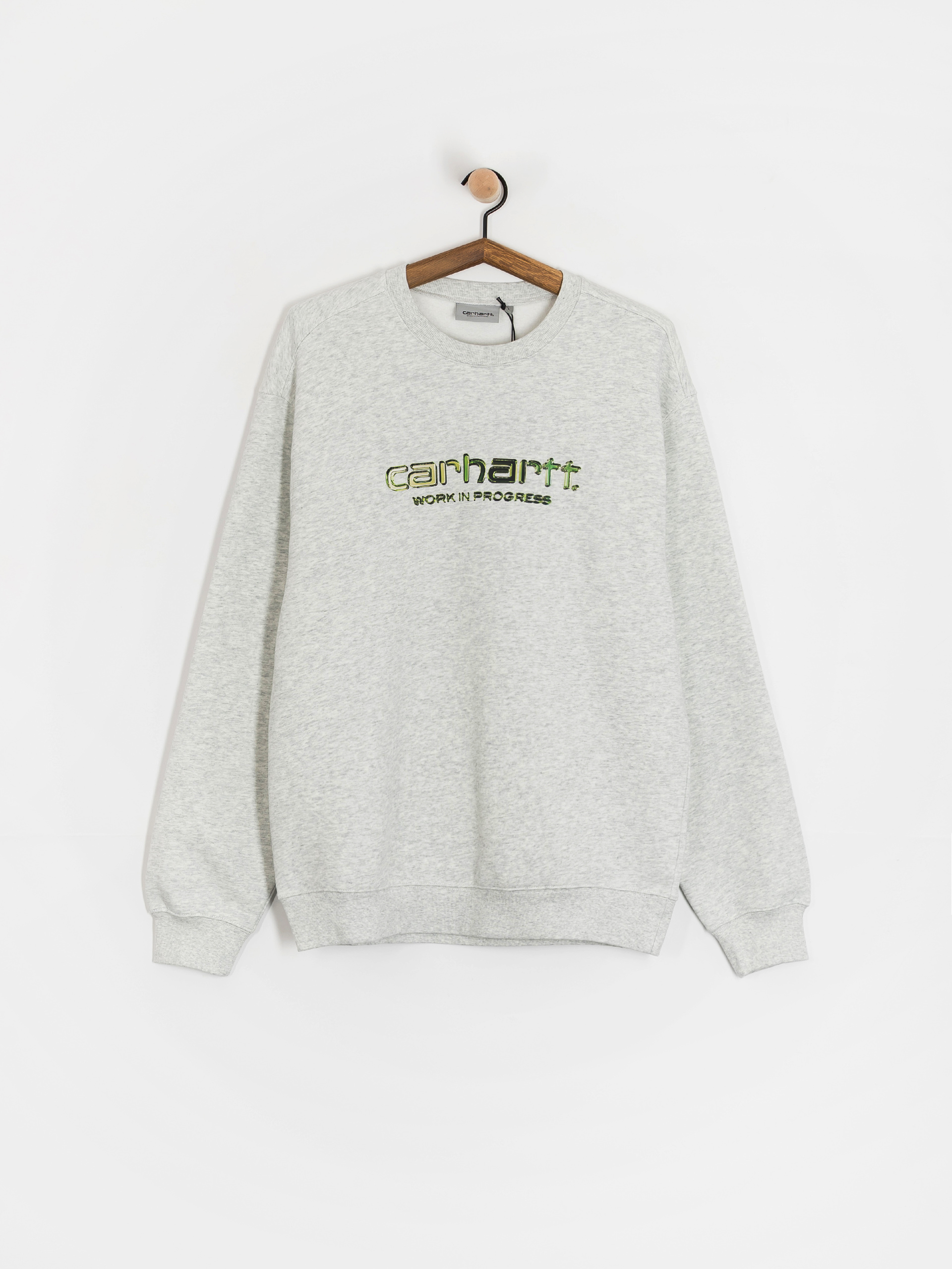 Світшот Carhartt WIP Solar Chrome (ash heather)