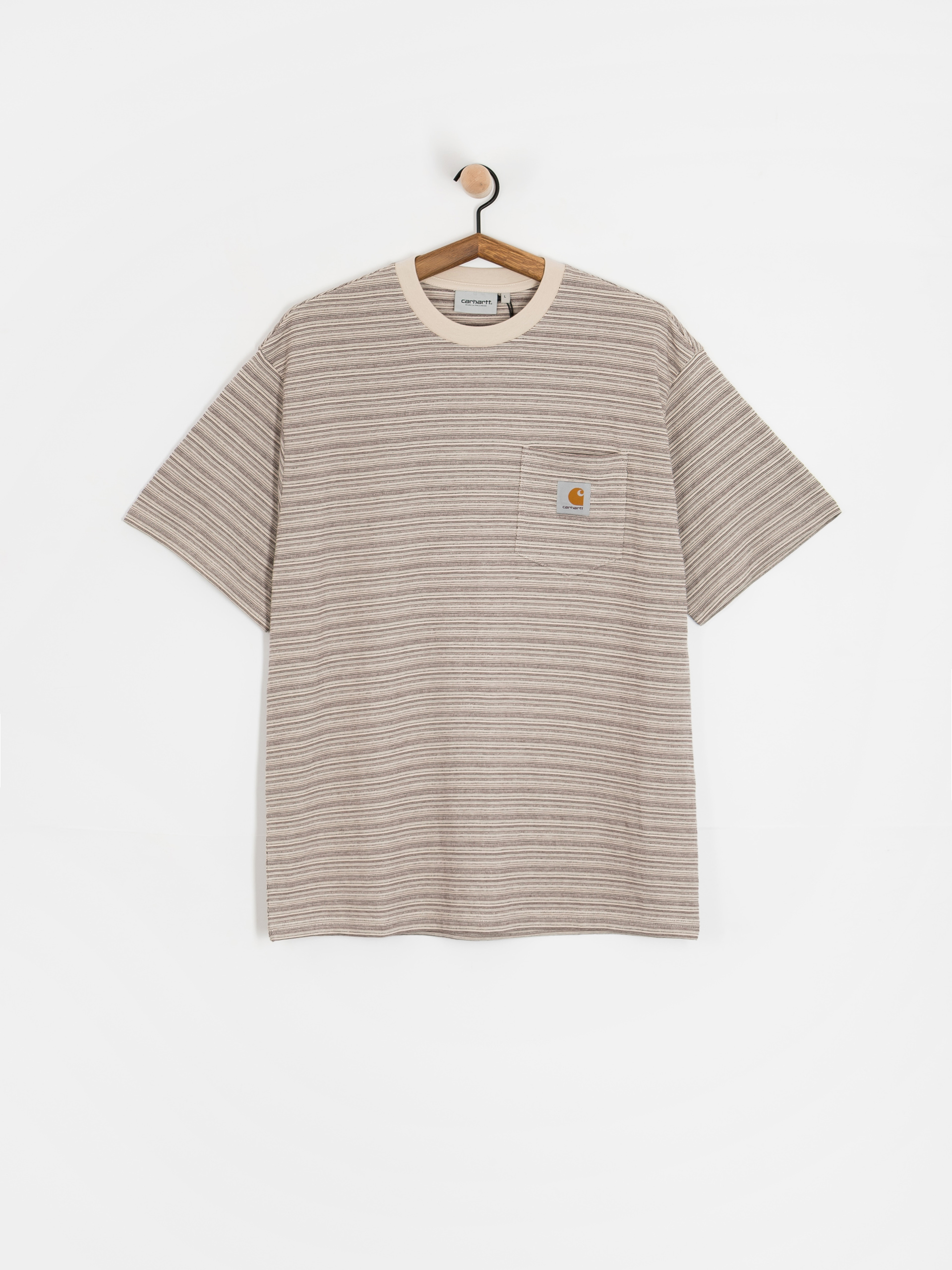 Футболка Carhartt WIP Gellar Pocket (gellar stripe/wax)