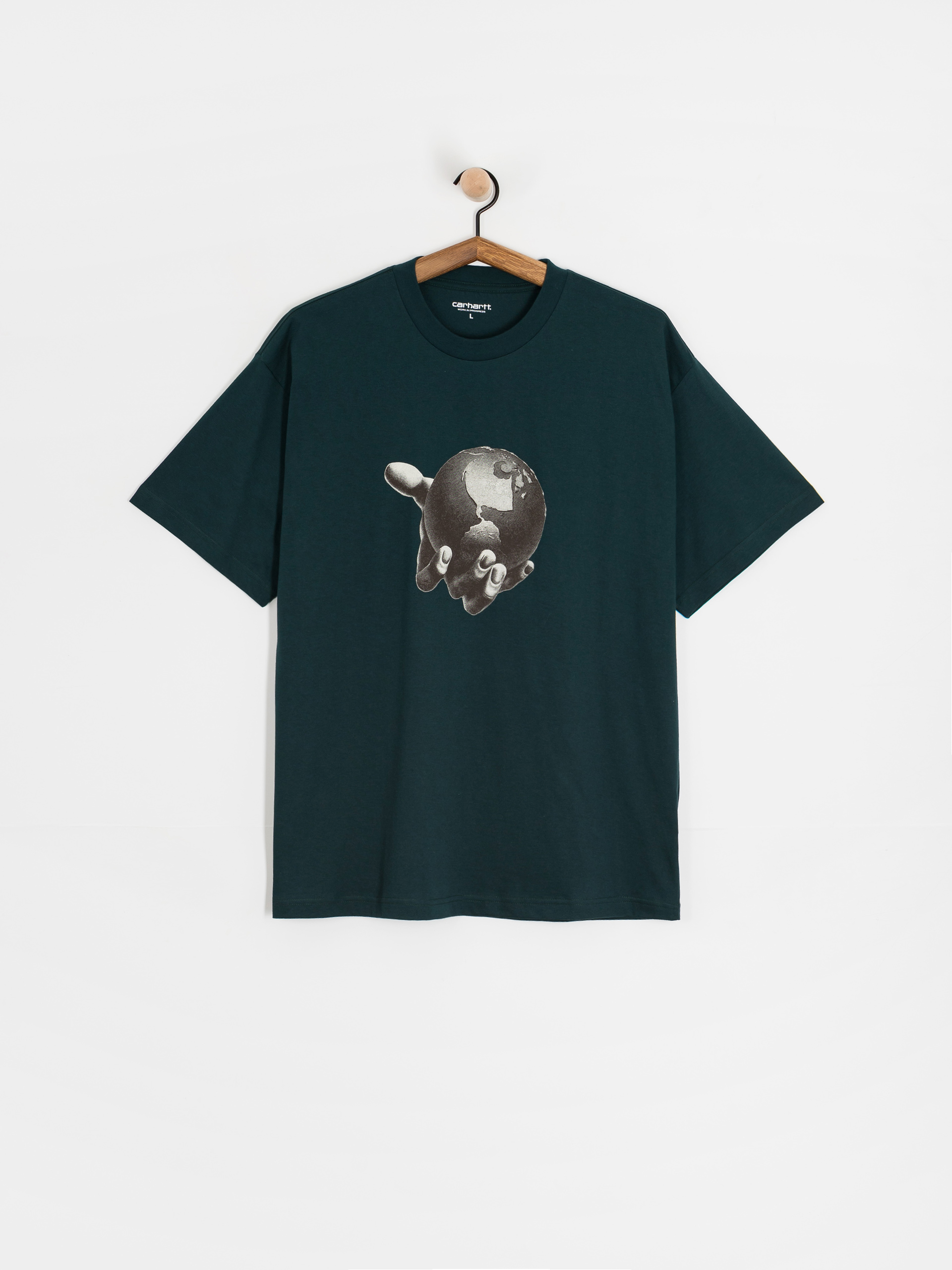 Футболка Carhartt WIP Saviour (deep lagoon)