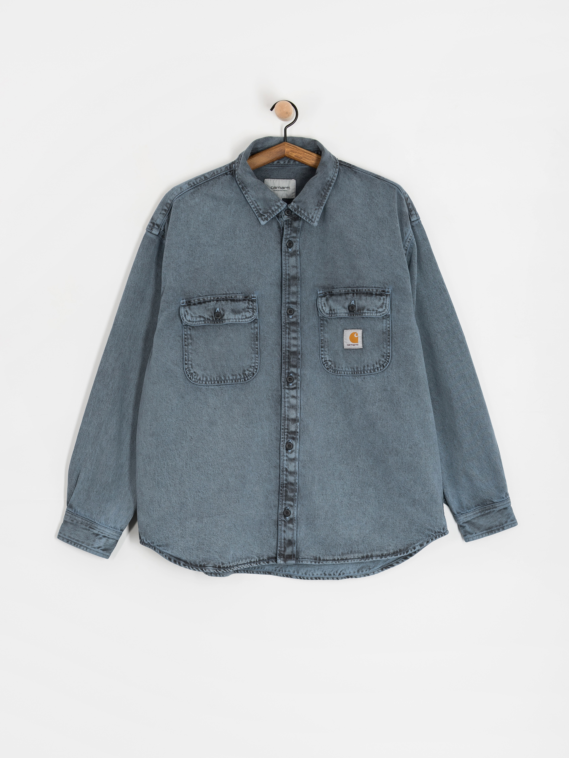 Куртка Carhartt WIP Tigan (black/blue fog/garment dyed)