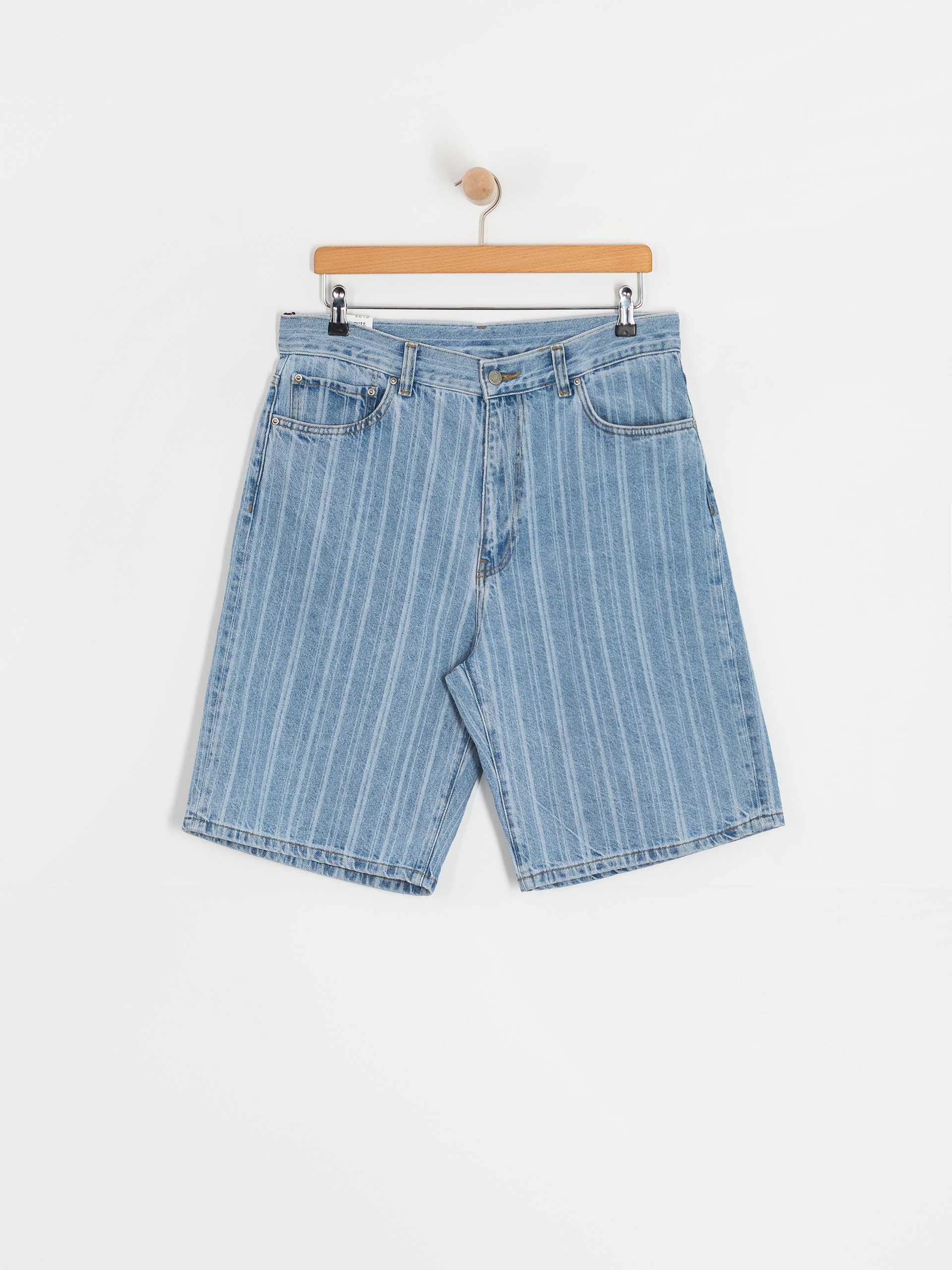 Шорти Carhartt WIP Rylan (rylan stripe/blue/stone bleached)