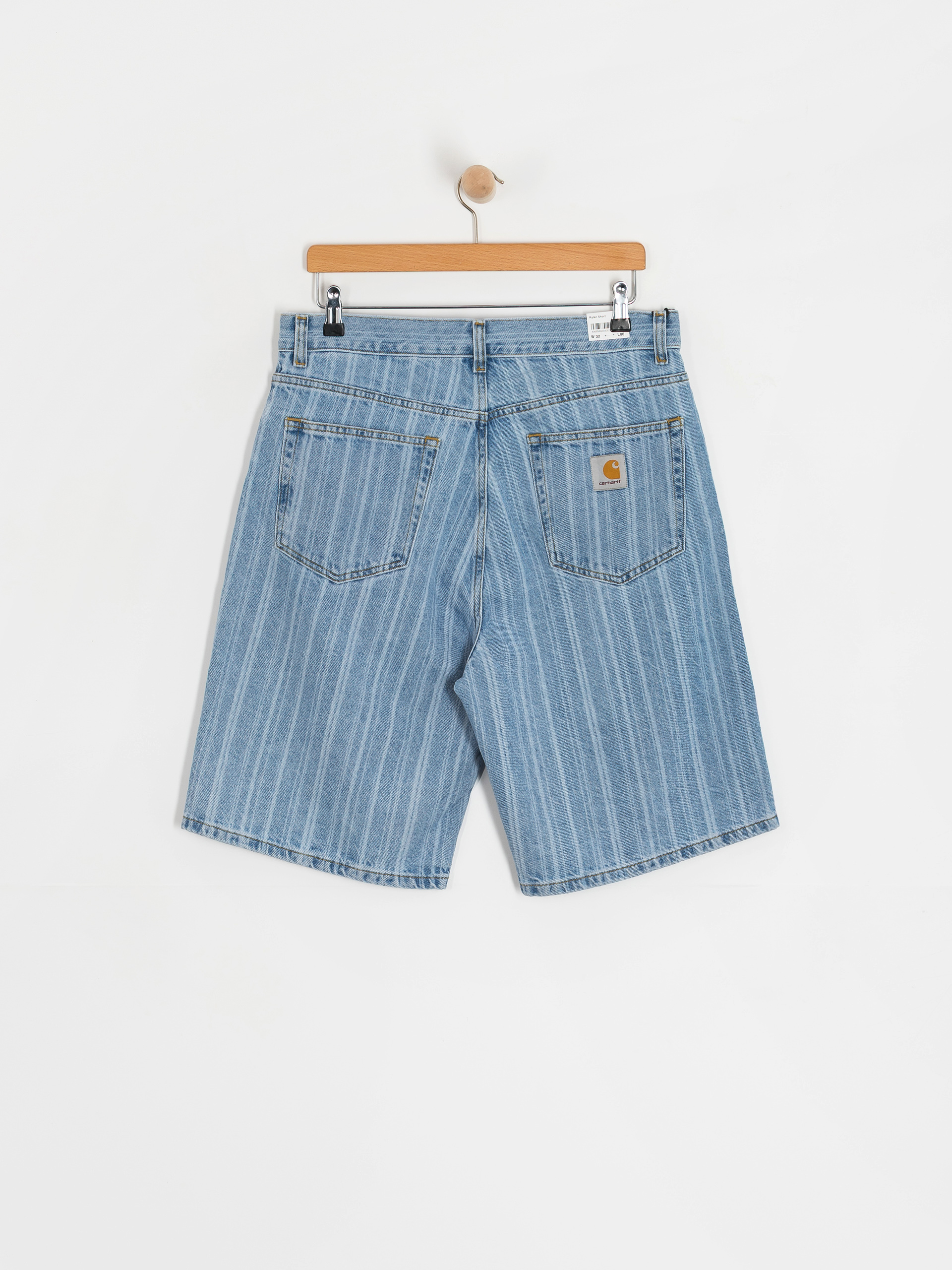 Шорти Carhartt WIP Rylan (rylan stripe/blue/stone bleached)
