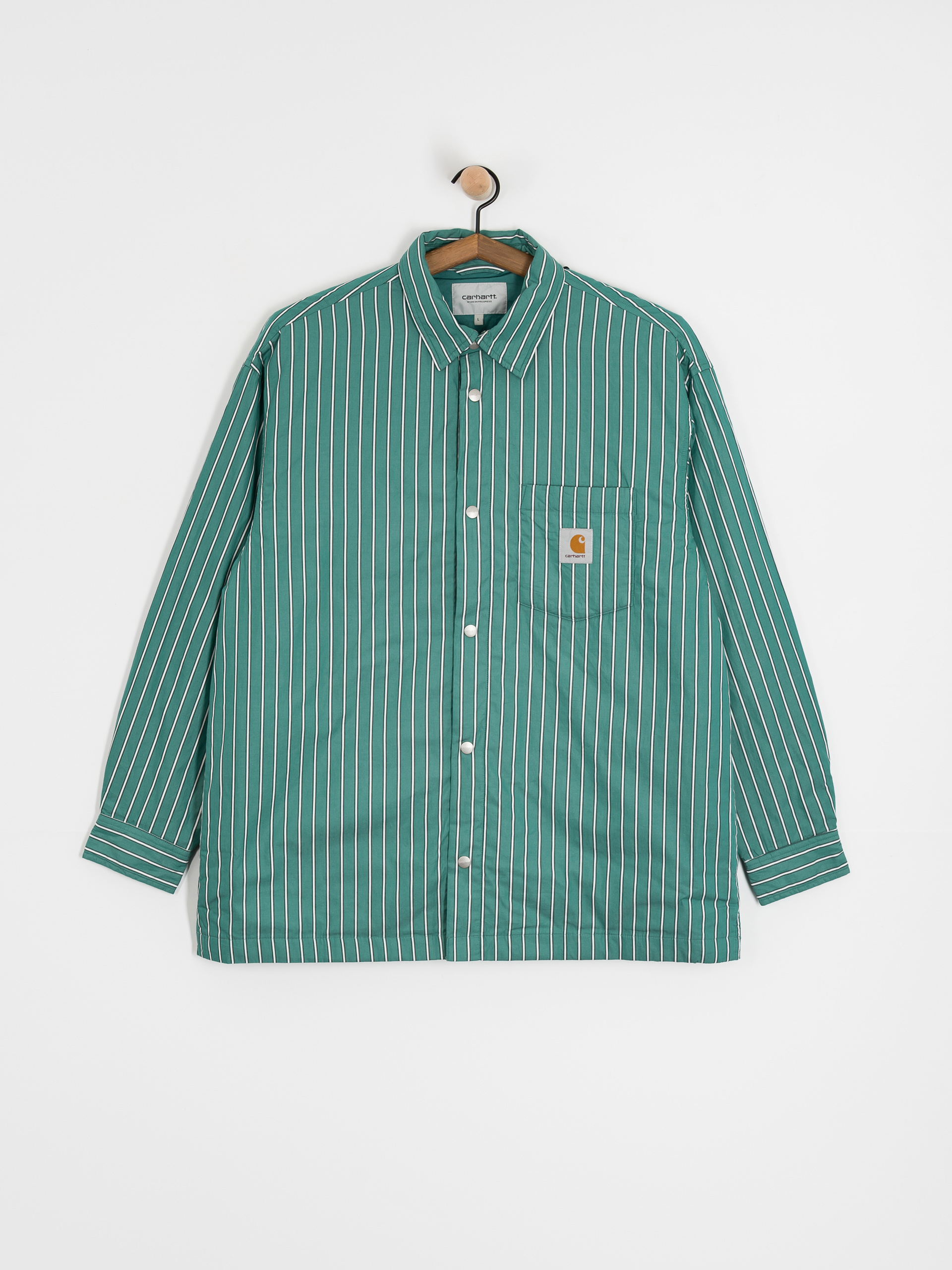Куртка Carhartt WIP Grimsby (grimsby stripe/saguaro)