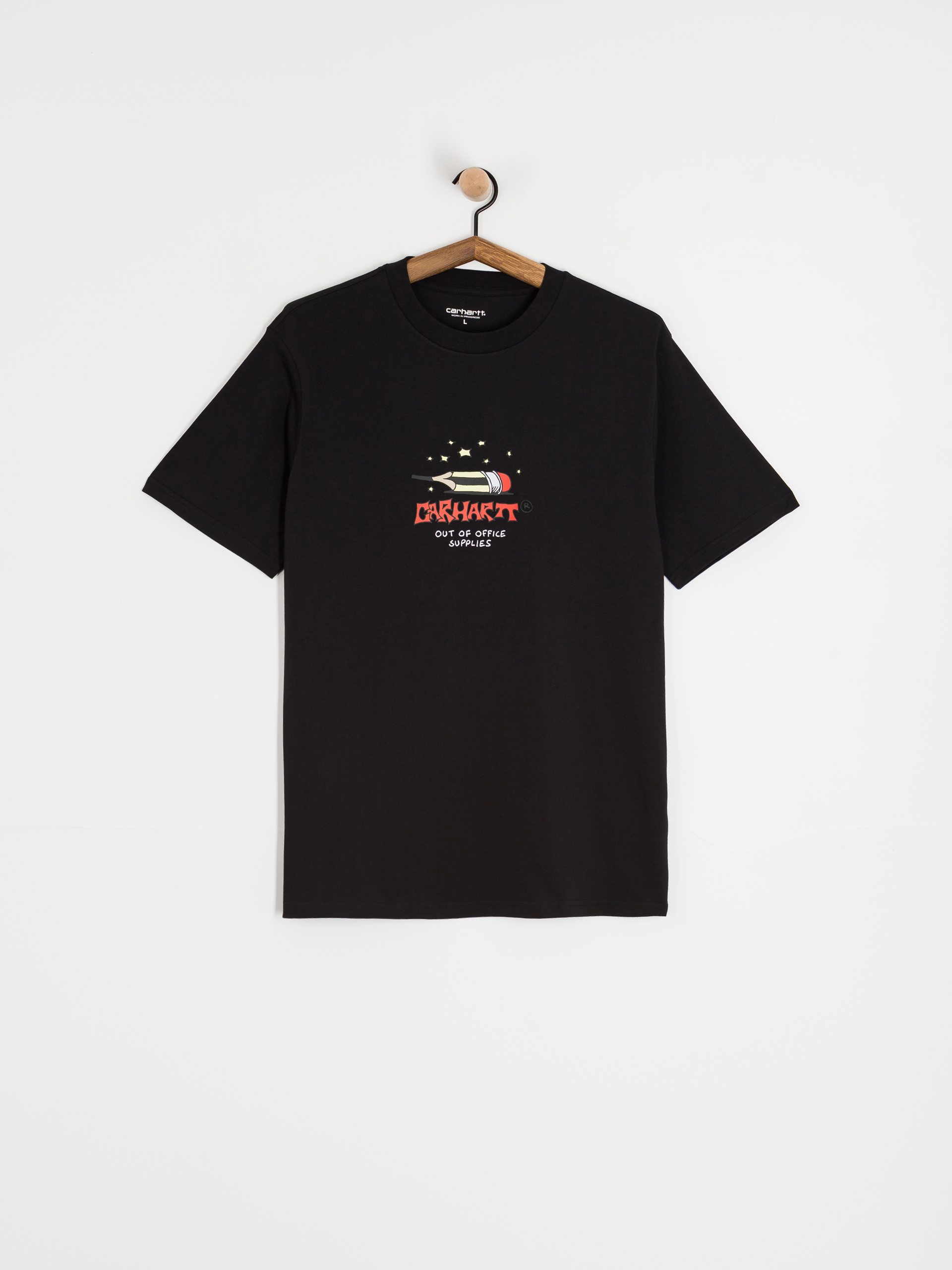 Футболка Carhartt WIP Work Life Romance (black)