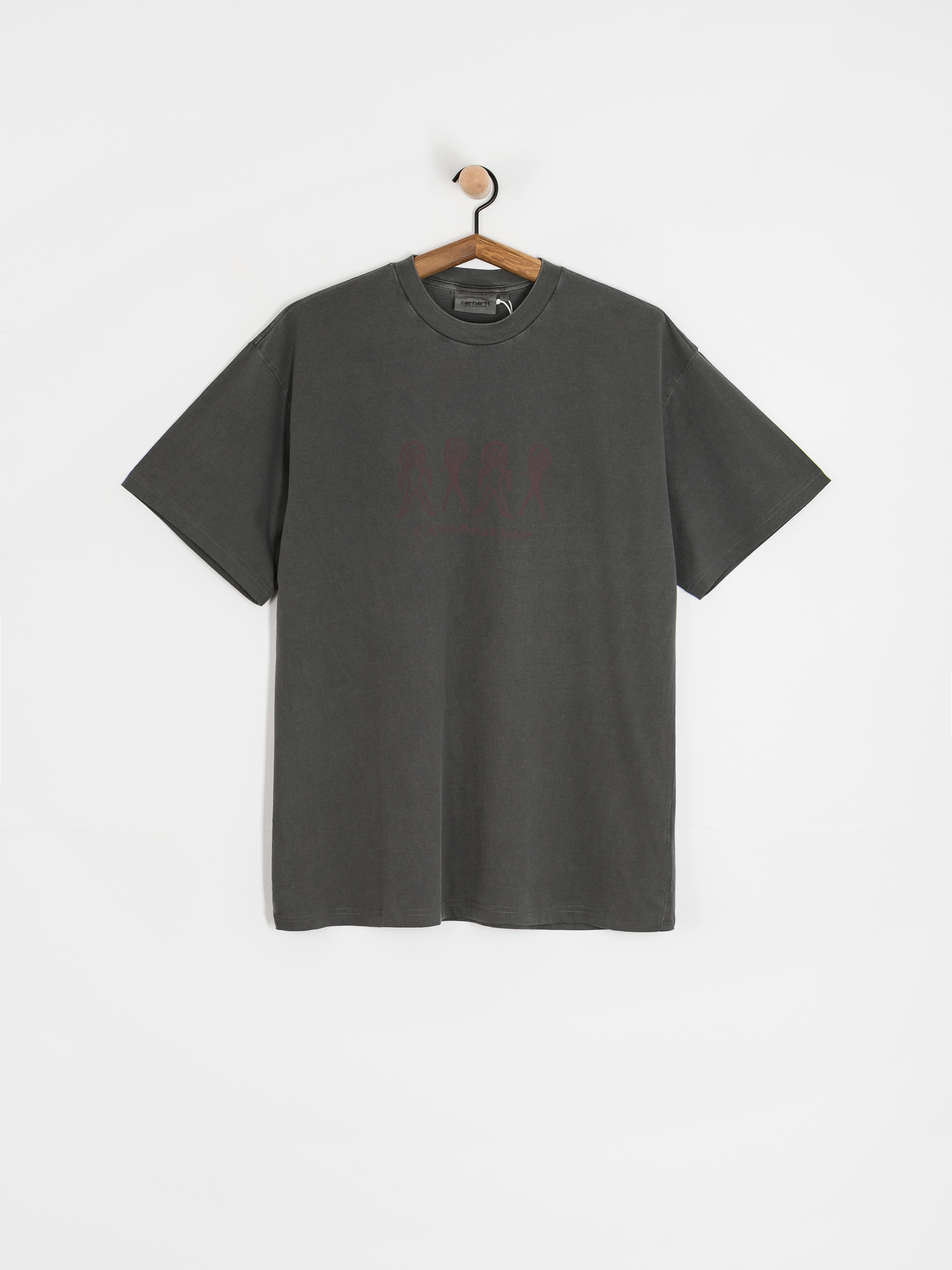 Футболка Carhartt WIP Terrestrial (black/arbusta/pigment garment dyed)