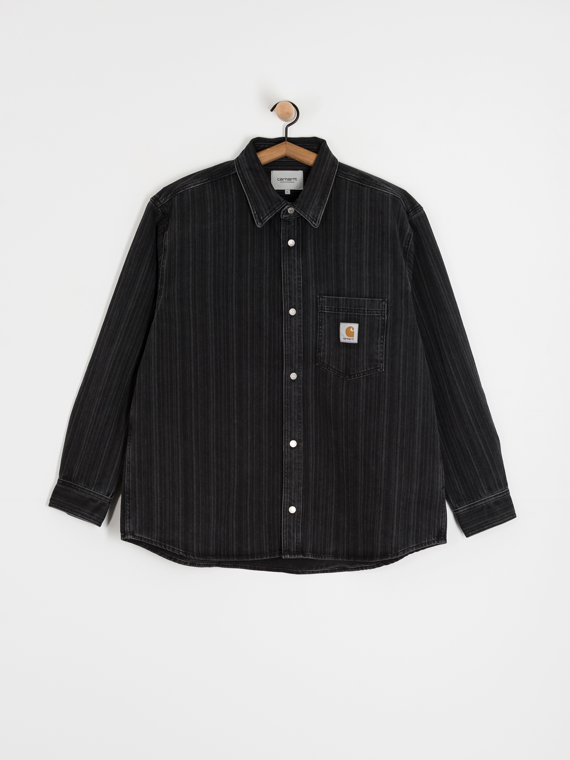 Куртка Carhartt WIP Rylan (rylan stripe/black/stone washed)