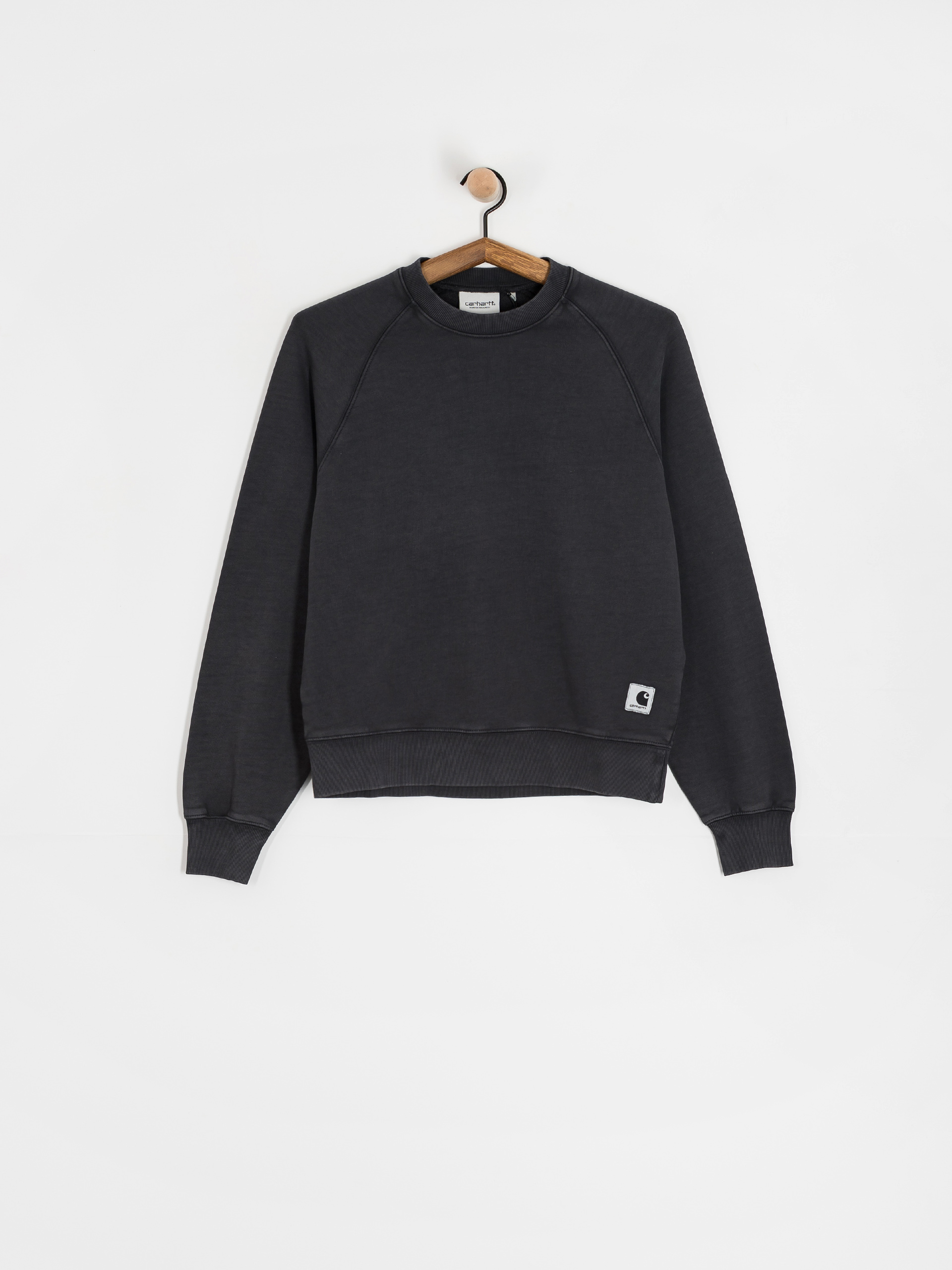 Світшот Carhartt WIP Hudson Wmn (black/chalk wash)