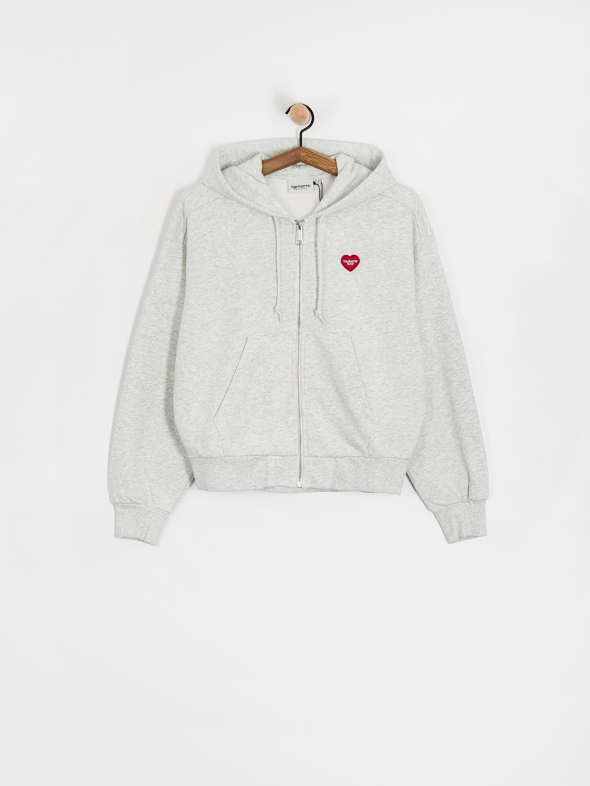 Худі Carhartt WIP Heart II Hartt ZHD Wmn (ash heather)