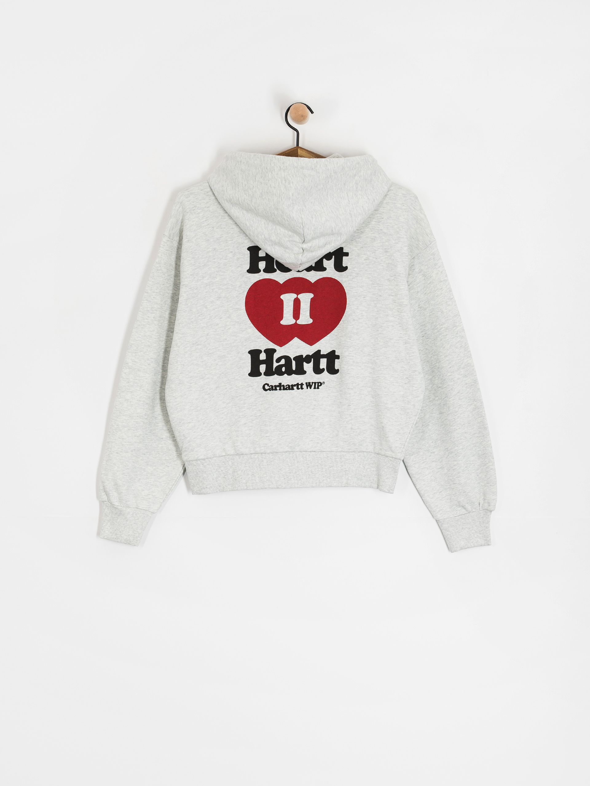 Худі Carhartt WIP Heart II Hartt ZHD Wmn (ash heather)