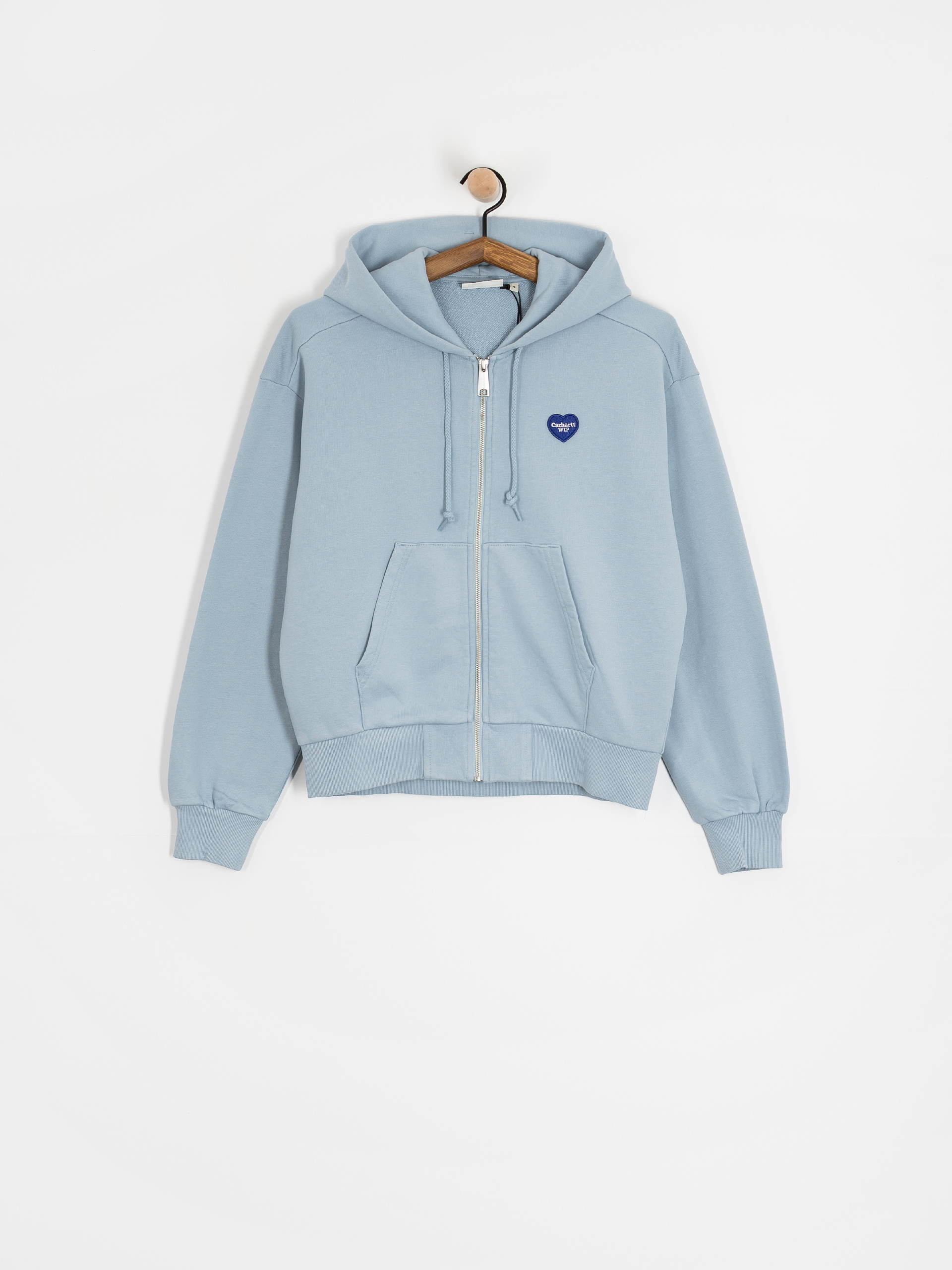Худі Carhartt WIP Heart II Hartt ZHD Wmn (blue fog)