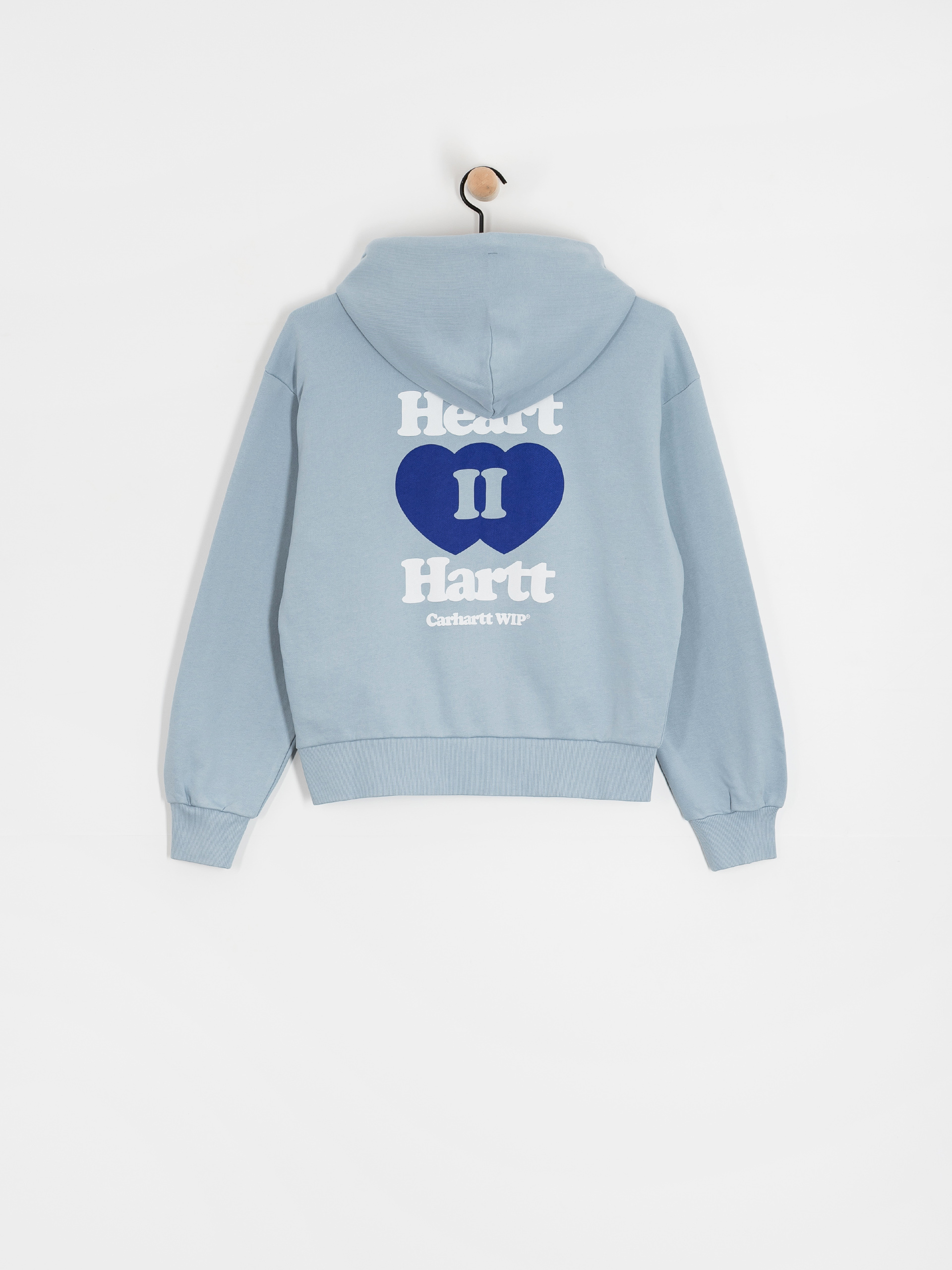 Худі Carhartt WIP Heart II Hartt ZHD Wmn (blue fog)