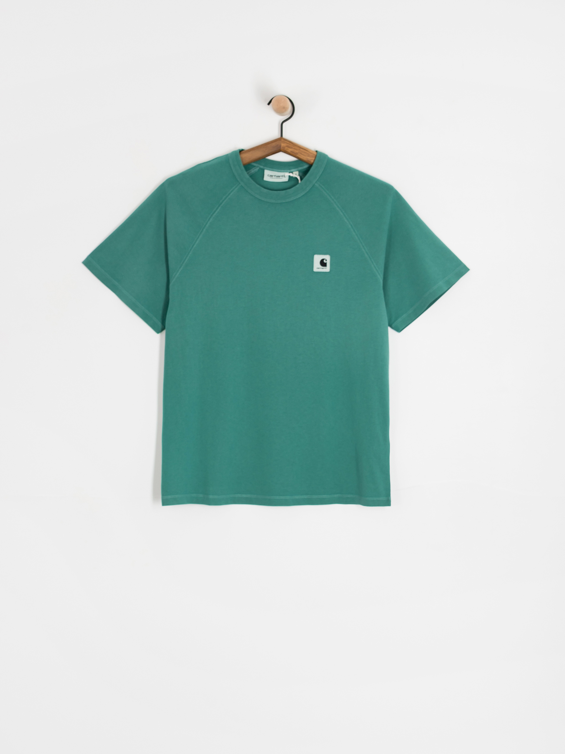 Футболка Carhartt WIP Hudson Wmn (saguaro/chalk wash)