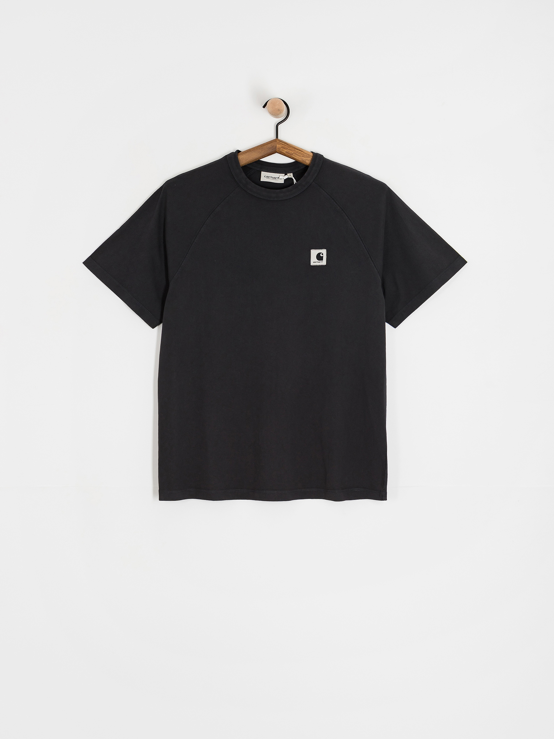 Футболка Carhartt WIP Hudson Wmn (black/chalk wash)