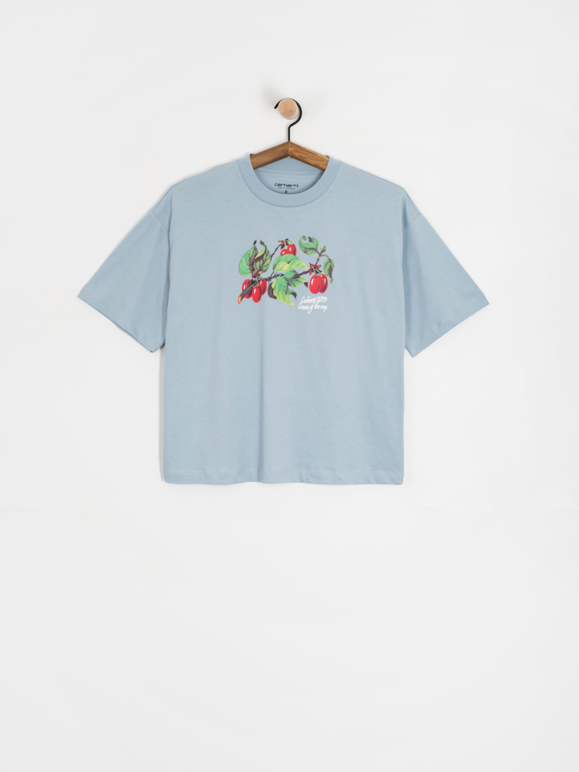 Футболка Carhartt WIP Cream Of The Crop Wmn (blue fog)