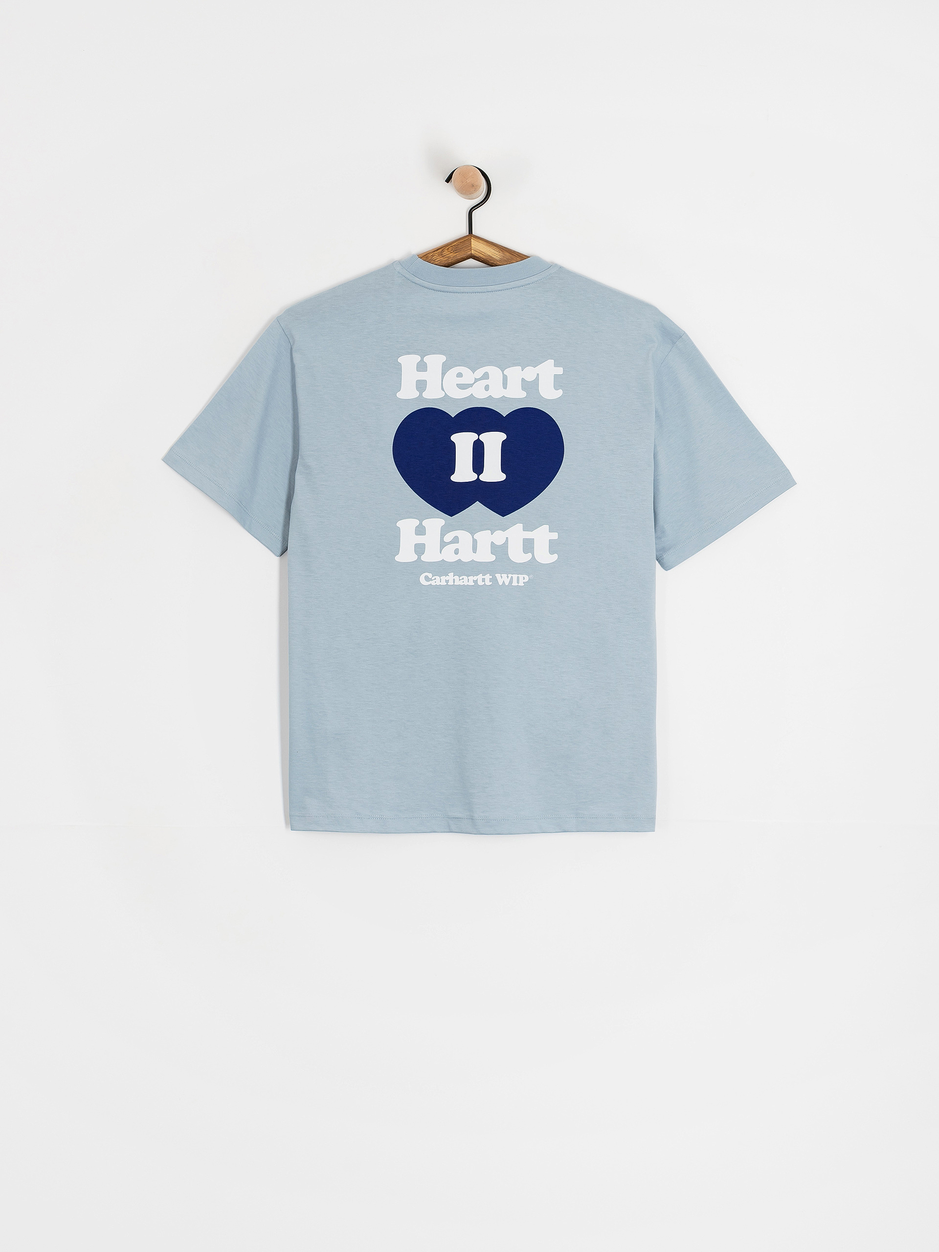 Футболка Carhartt WIP Heart II Hartt Wmn (blue fog)