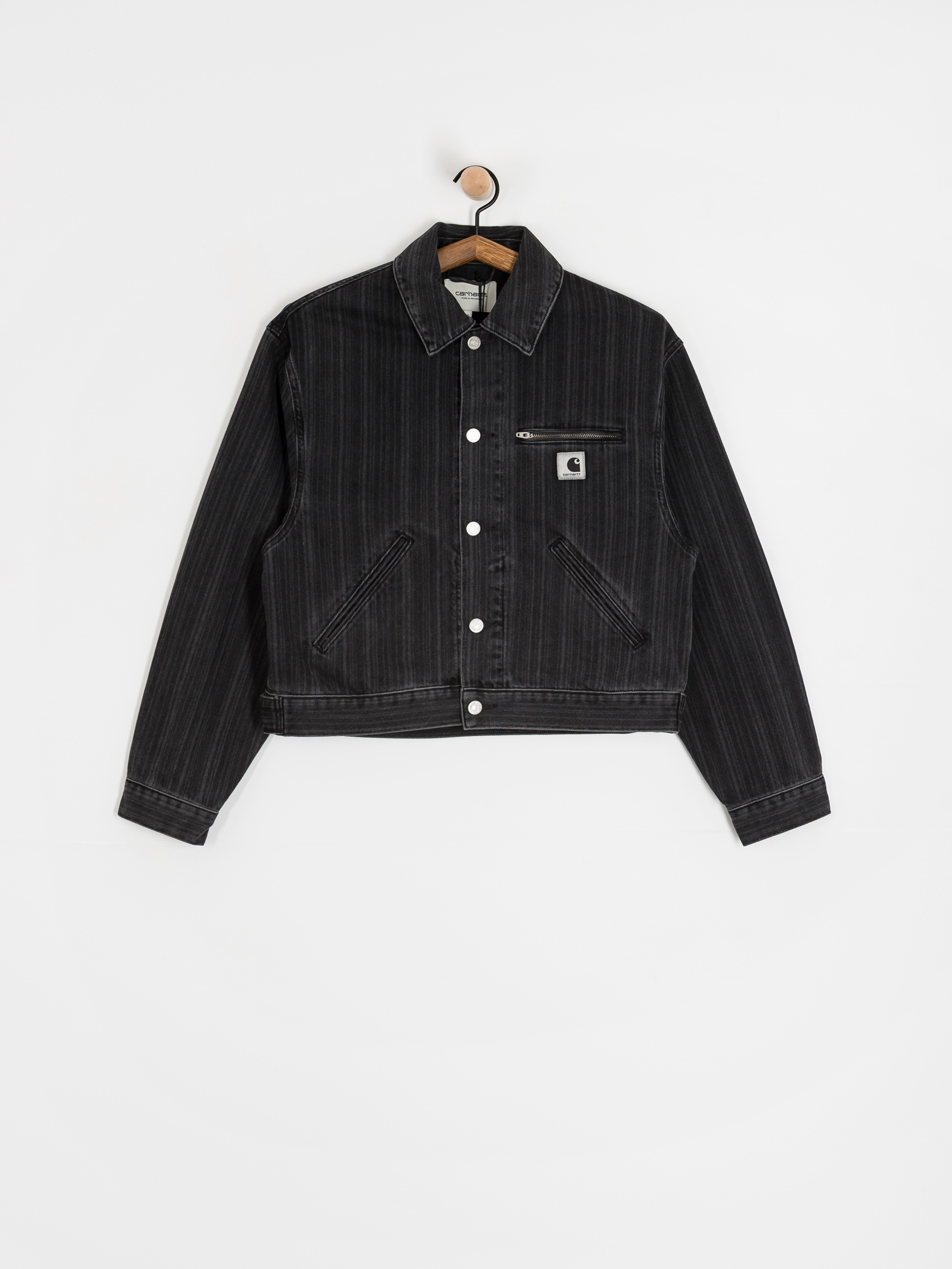 Куртка Carhartt WIP Rylan Wmn (rylan stripe/black/stone washed)