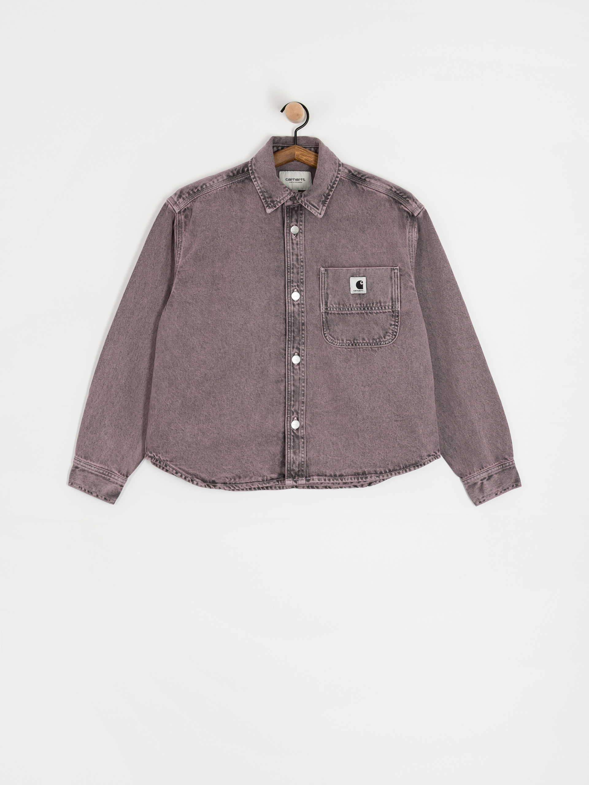 Куртка Carhartt WIP Georgia Wmn (black/hortensia/garment dyed)