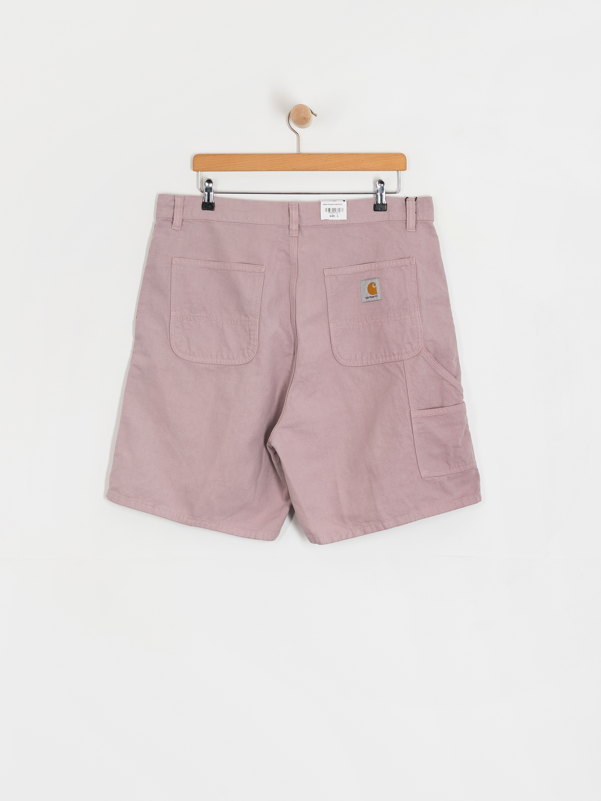 Шорти Carhartt WIP Walter Single Knee (pink fog/garment dyed)